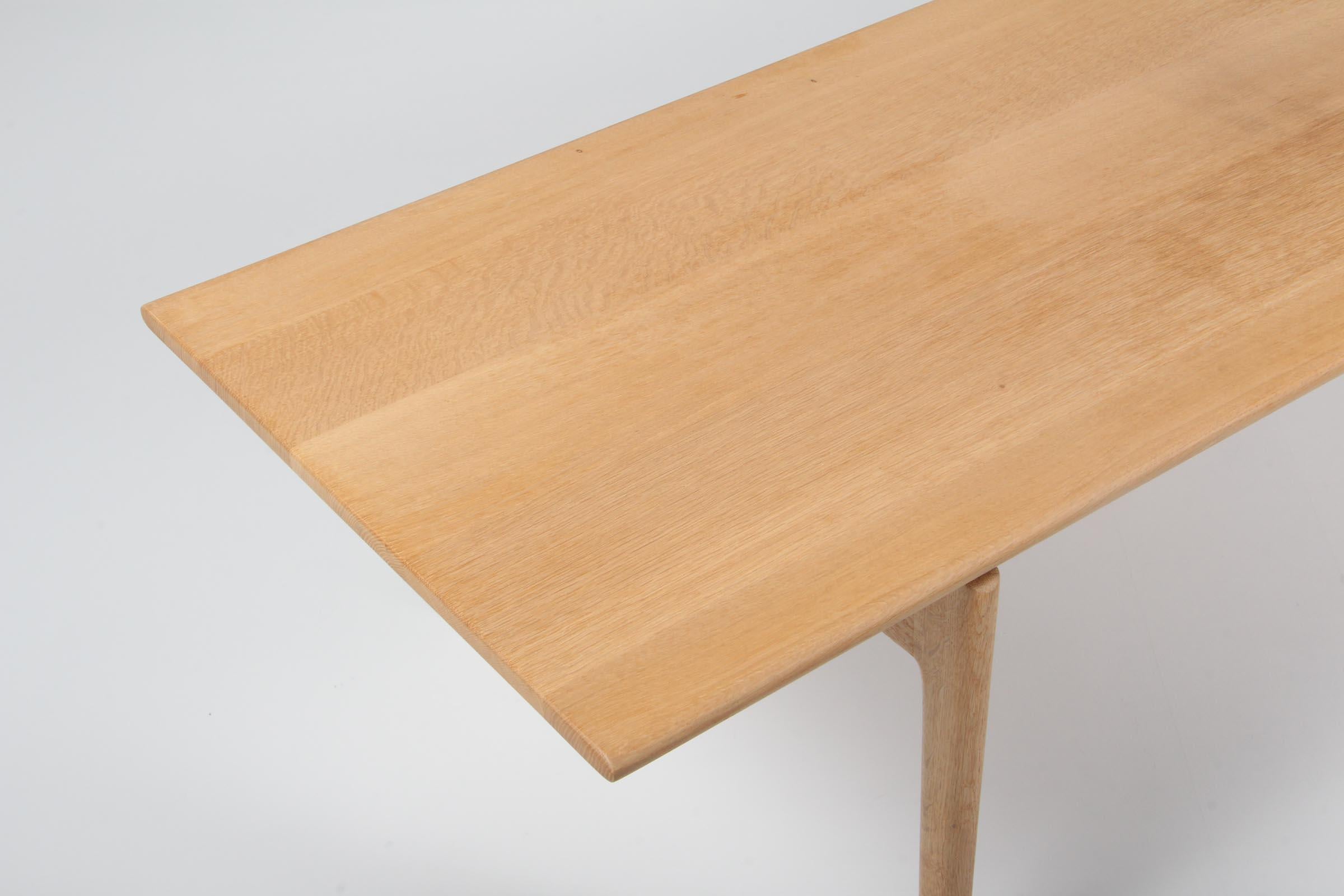 Danish Hans J. Wegner Sofa Table, Model AT15, Solid Oak, Andreas Tuck