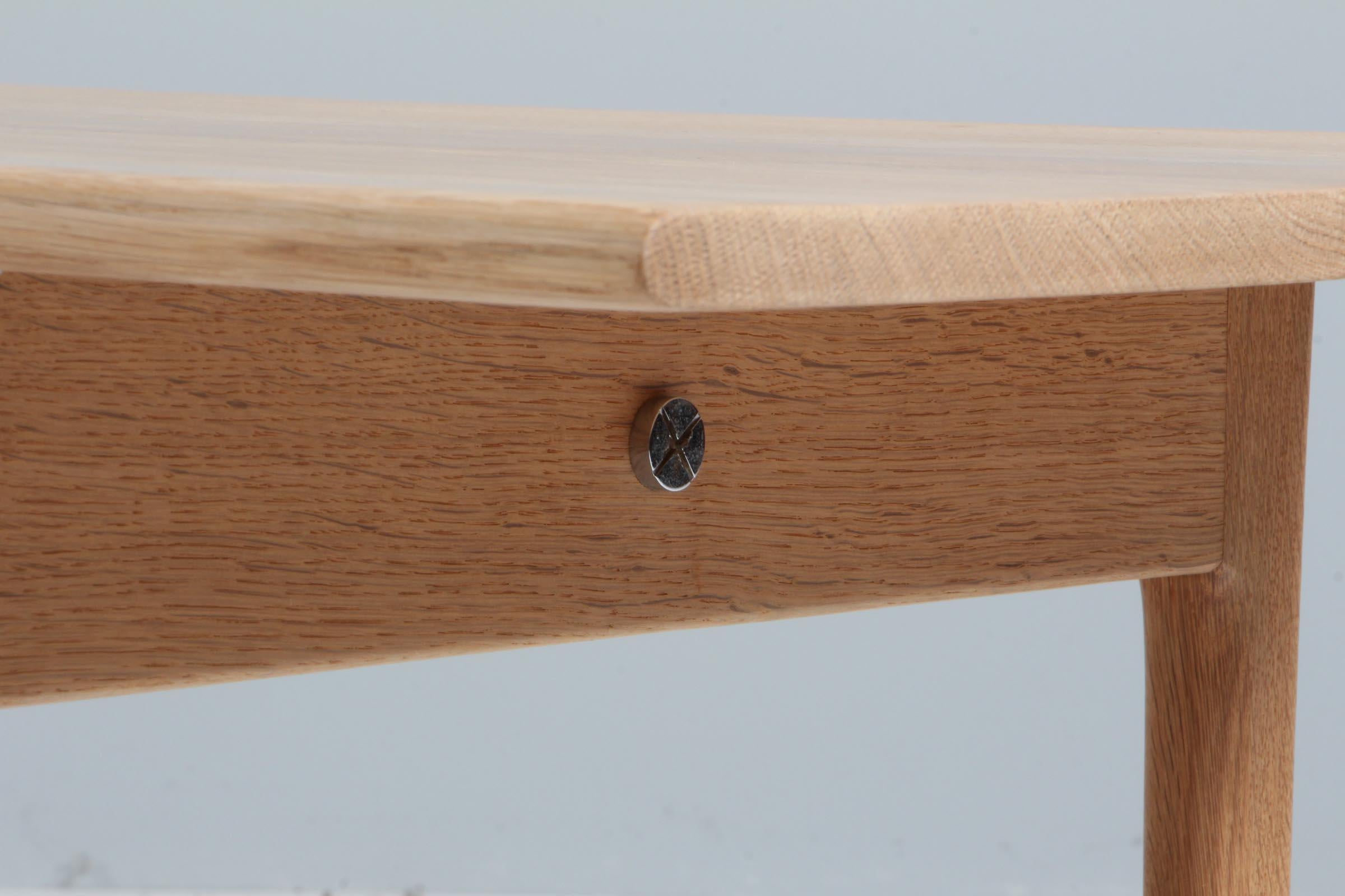 Danish Hans J. Wegner Sofa Table, Model AT15, Solid Oak, Andreas Tuck For Sale