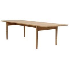 Hans J. Wegner Sofa Table, Model AT15, Solid Oak, Andreas Tuck