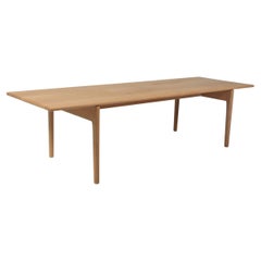 Used Hans J. Wegner Sofa Table, Model AT15, Solid Oak, Andreas Tuck