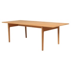 Hans J. Wegner Sofa Table, Model AT15, Solid Oak, Andreas Tuck