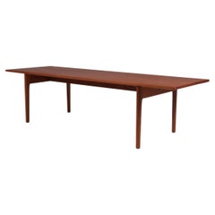 Hans J. Wegner Sofa Table, Model AT15, Solid Teak, Andreas Tuck