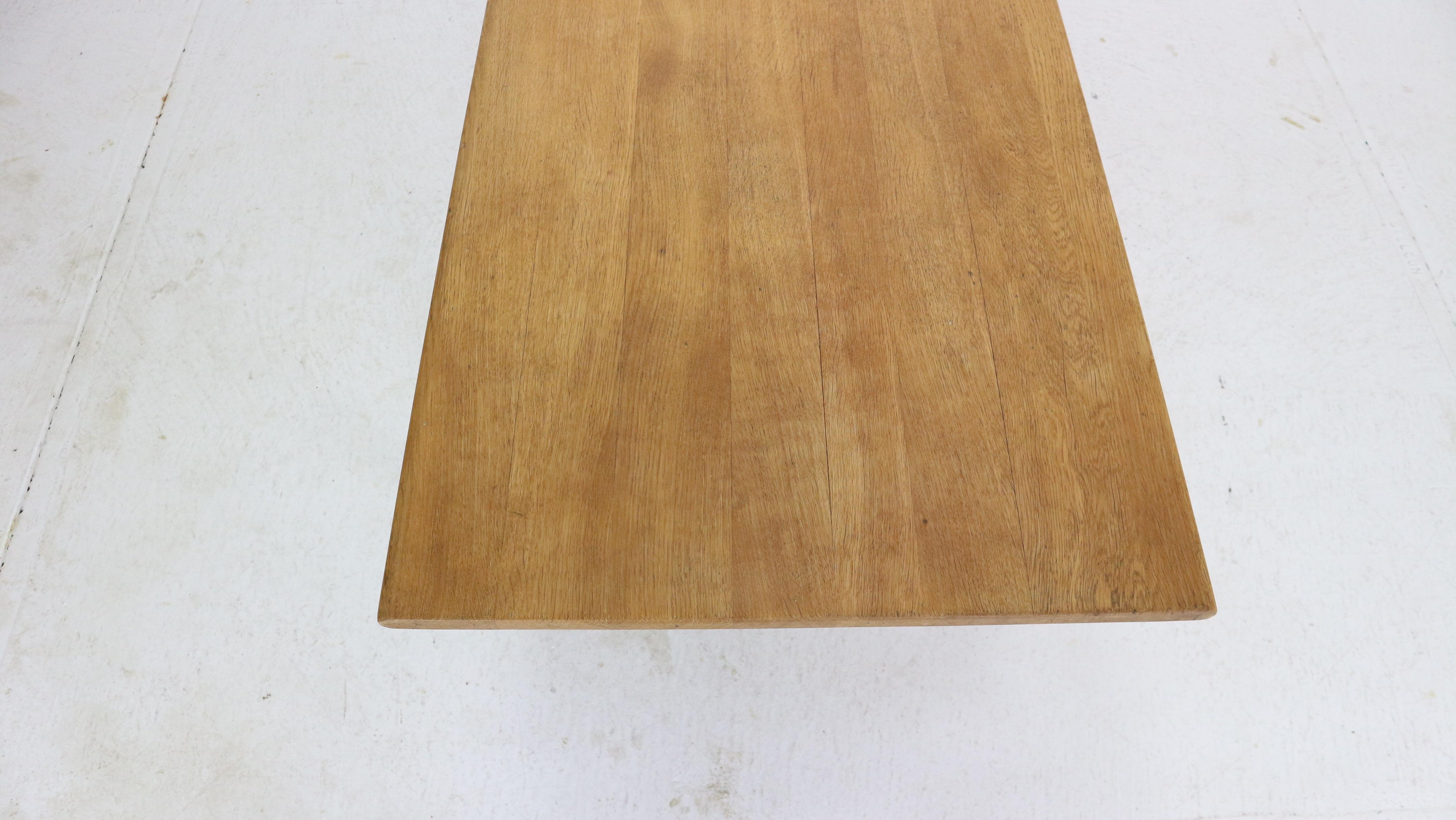 Hans J Wegner Solid Oak Coffee Table 