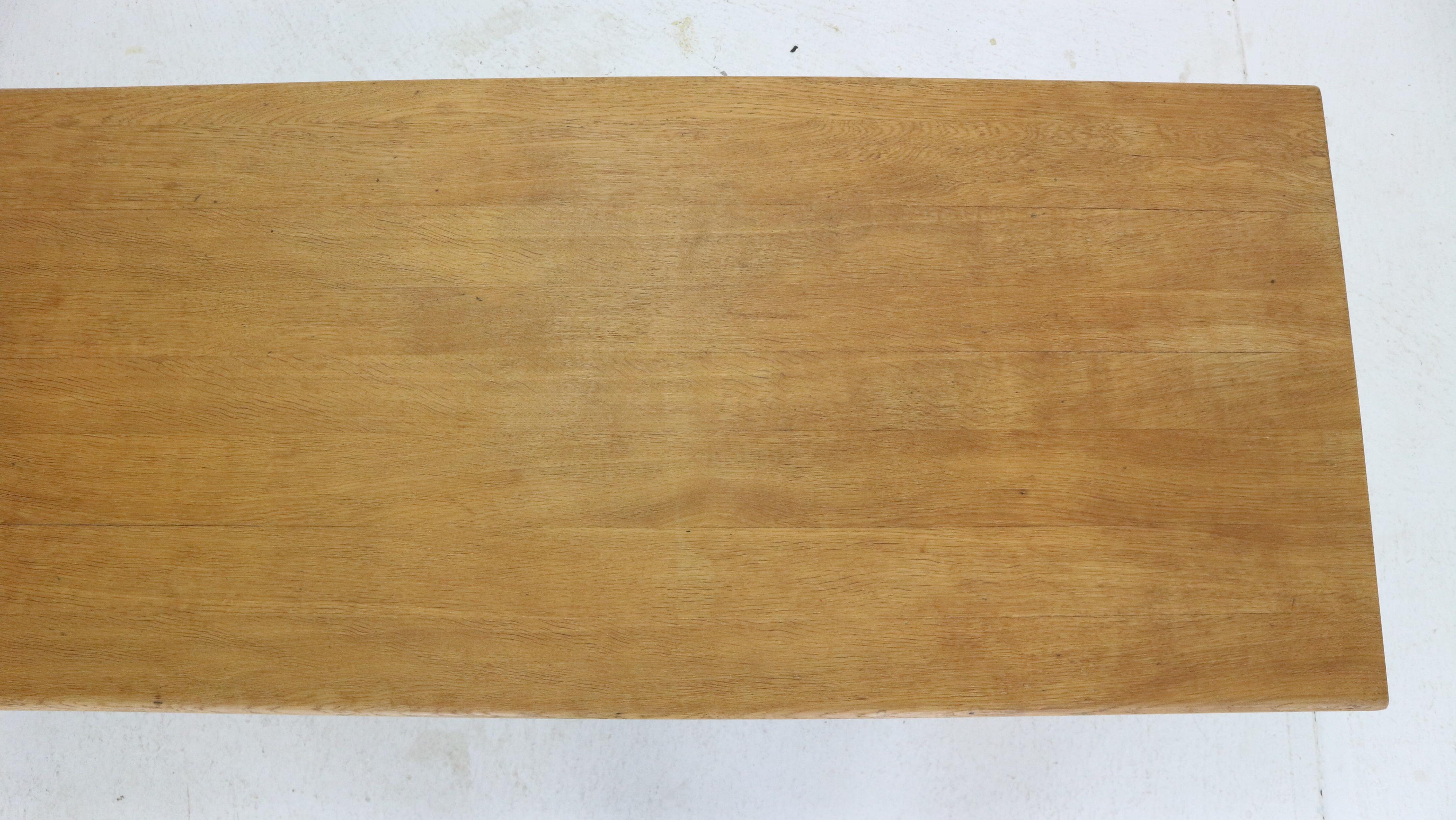 Hans J Wegner Solid Oak Coffee Table 