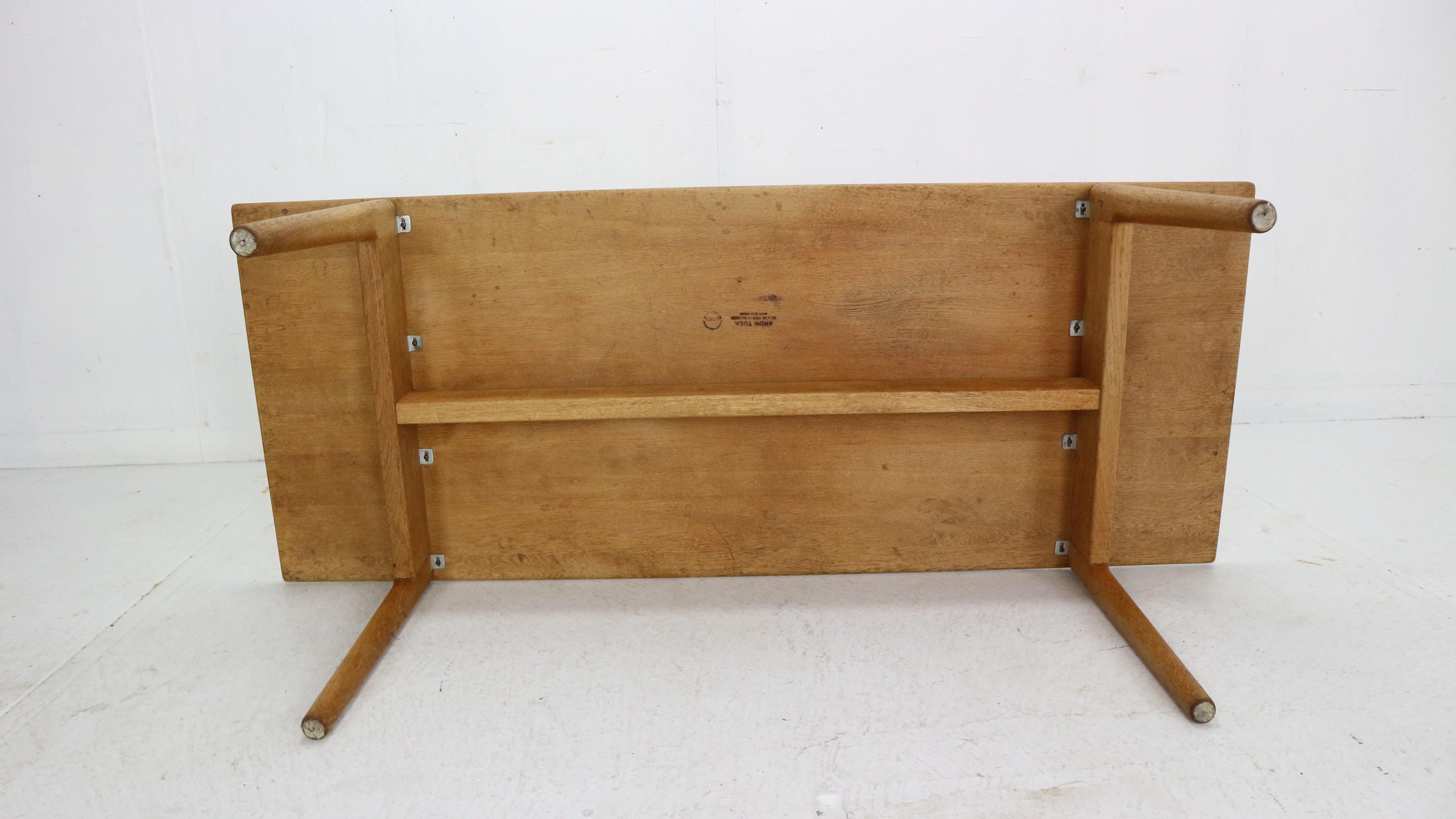 Hans J Wegner Solid Oak Coffee Table 