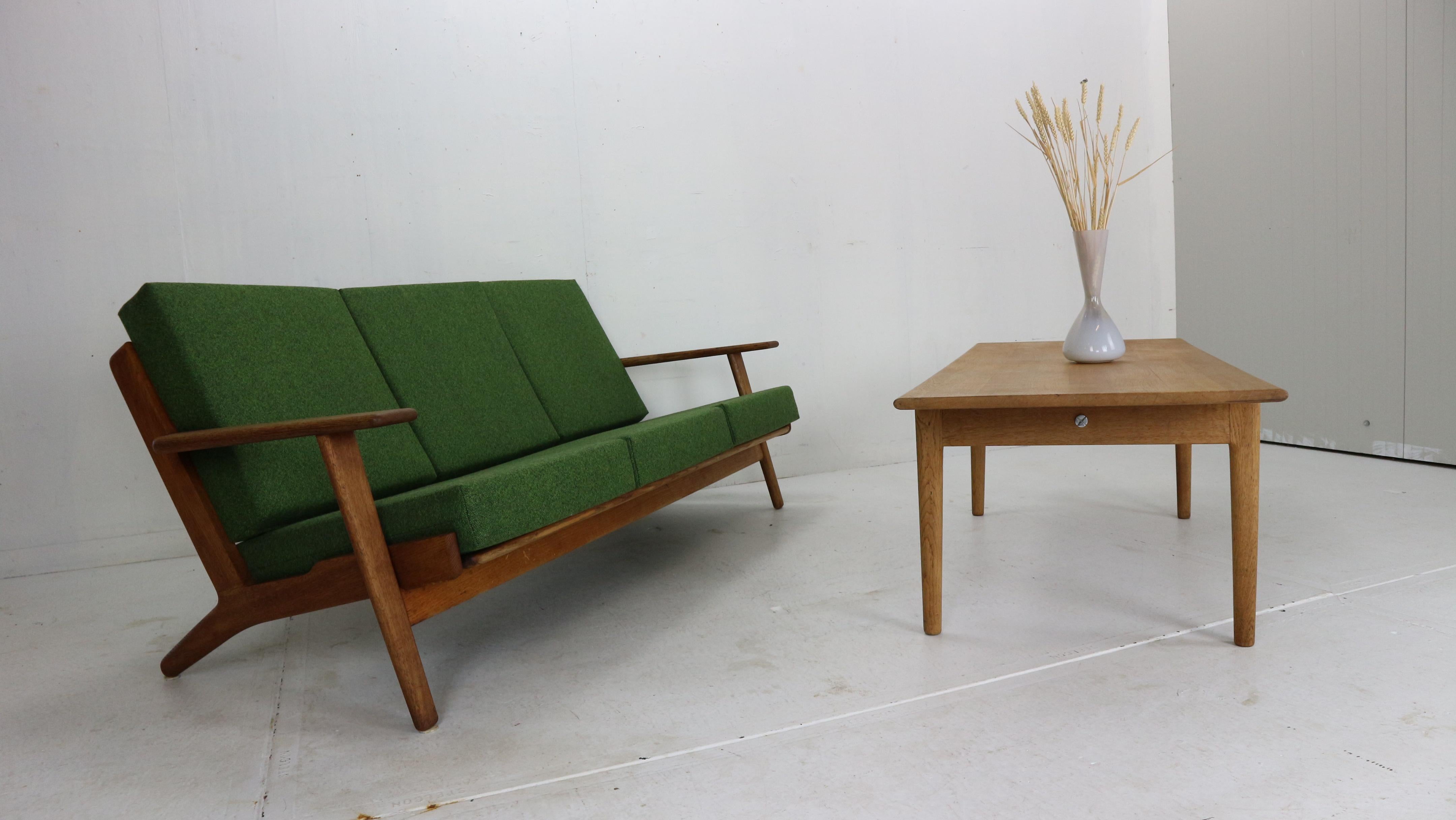 Hans J Wegner Solid Oak Coffee Table 