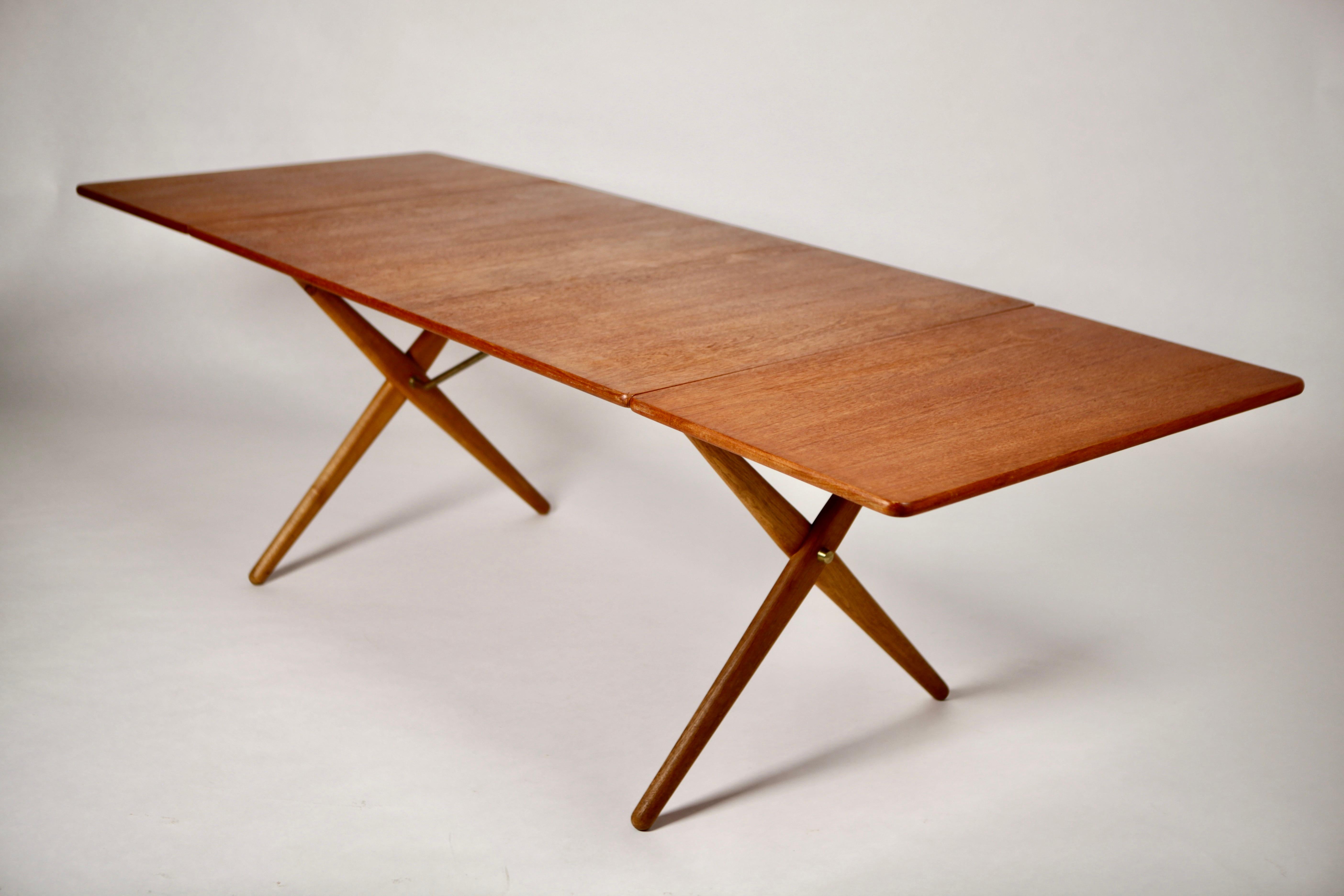 Hans J. Wegner, Table AT-303 in Oak & Teak, Denmark, 1950s 8