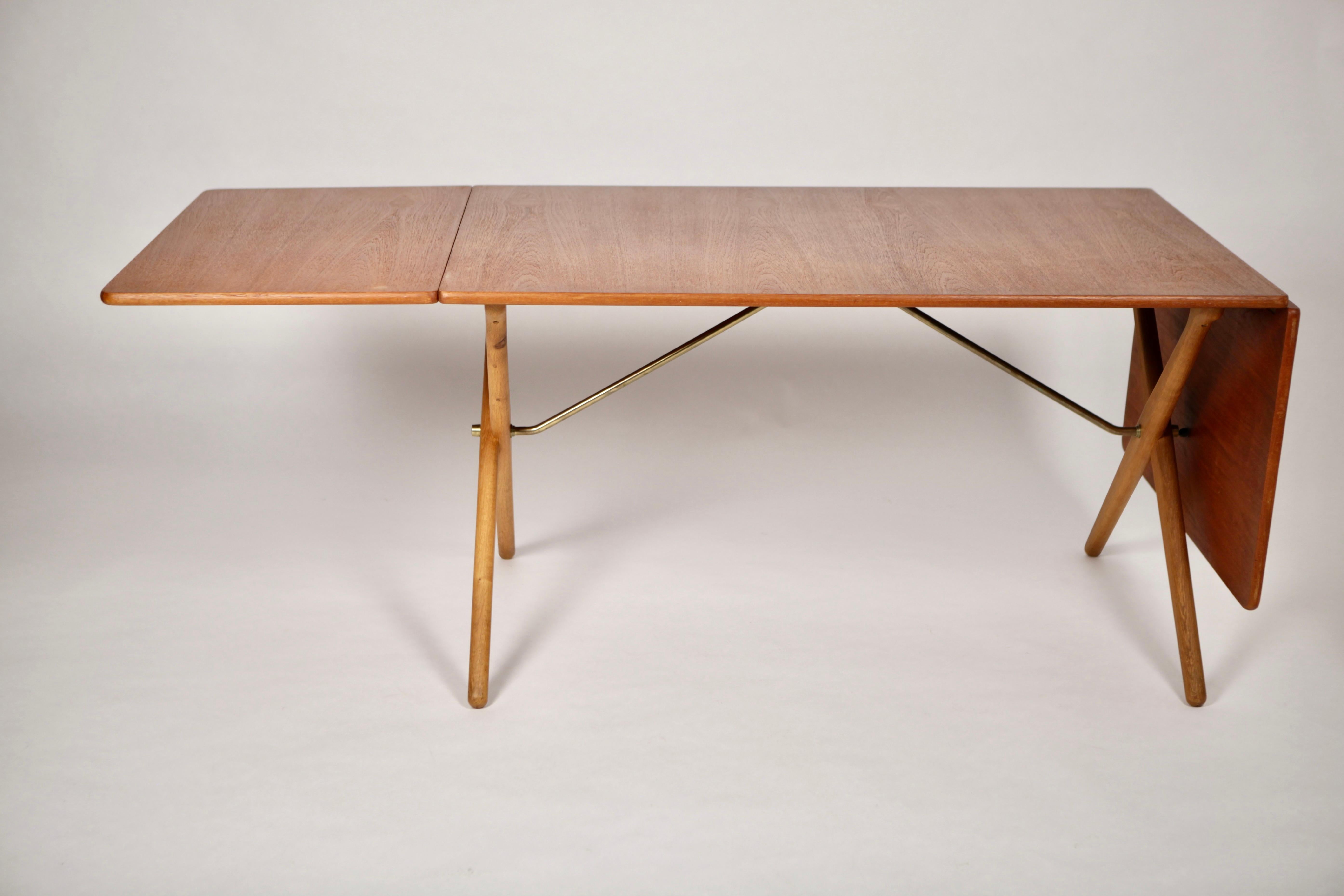 Hans J. Wegner, Table AT-303 in Oak & Teak, Denmark, 1950s 13