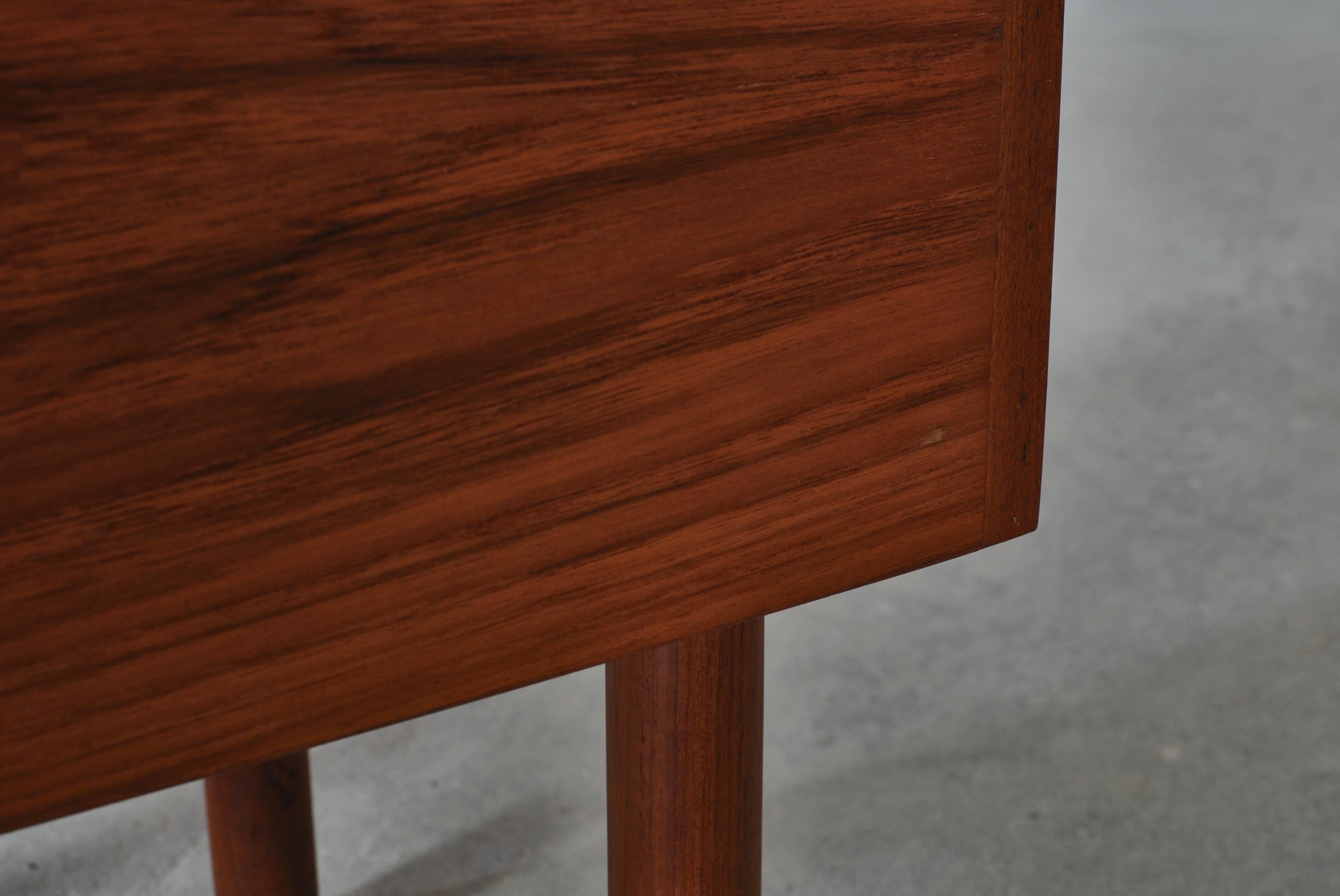 Hans J. Wegner Teak Bedside Tables 