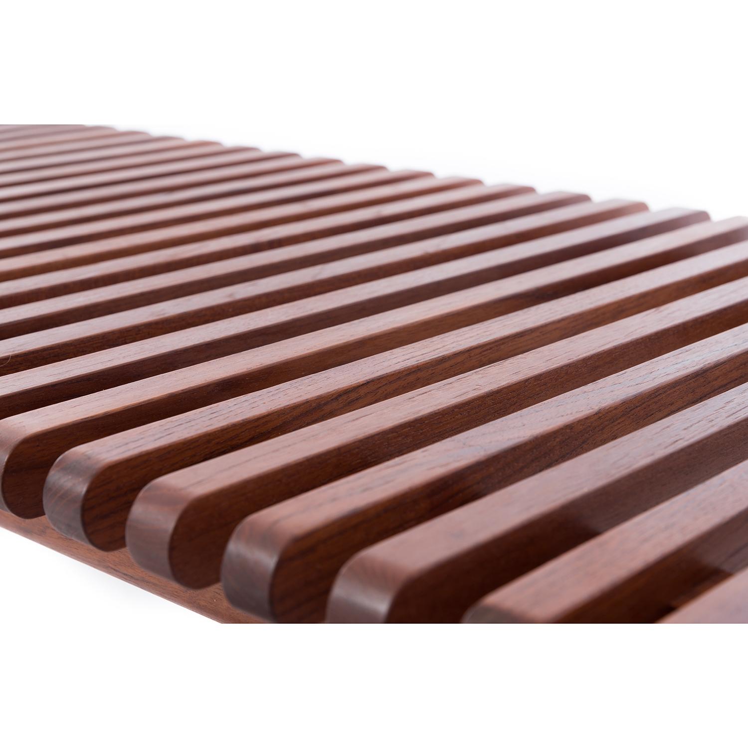 Hans J Wegner Teak Slatted Table (Bench) JH589 4