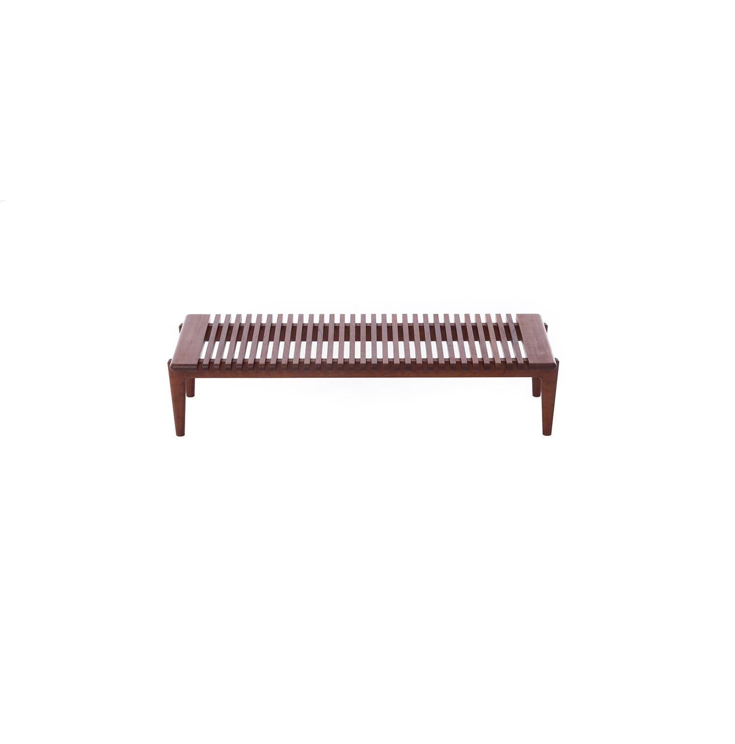 Danish Hans J Wegner Teak Slatted Table (Bench) JH589