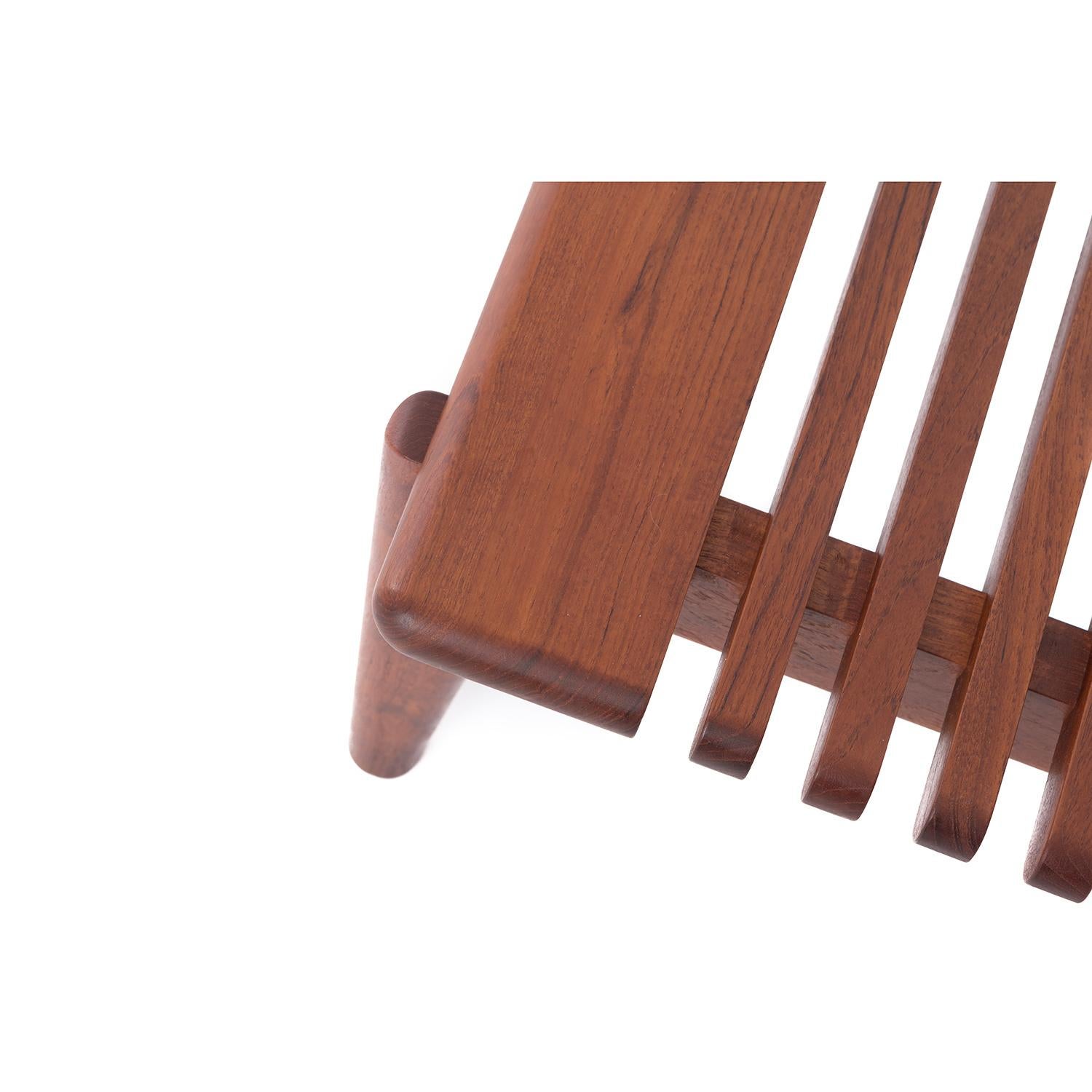 Hans J Wegner Teak Slatted Table (Bench) JH589 In Excellent Condition In Minneapolis, MN