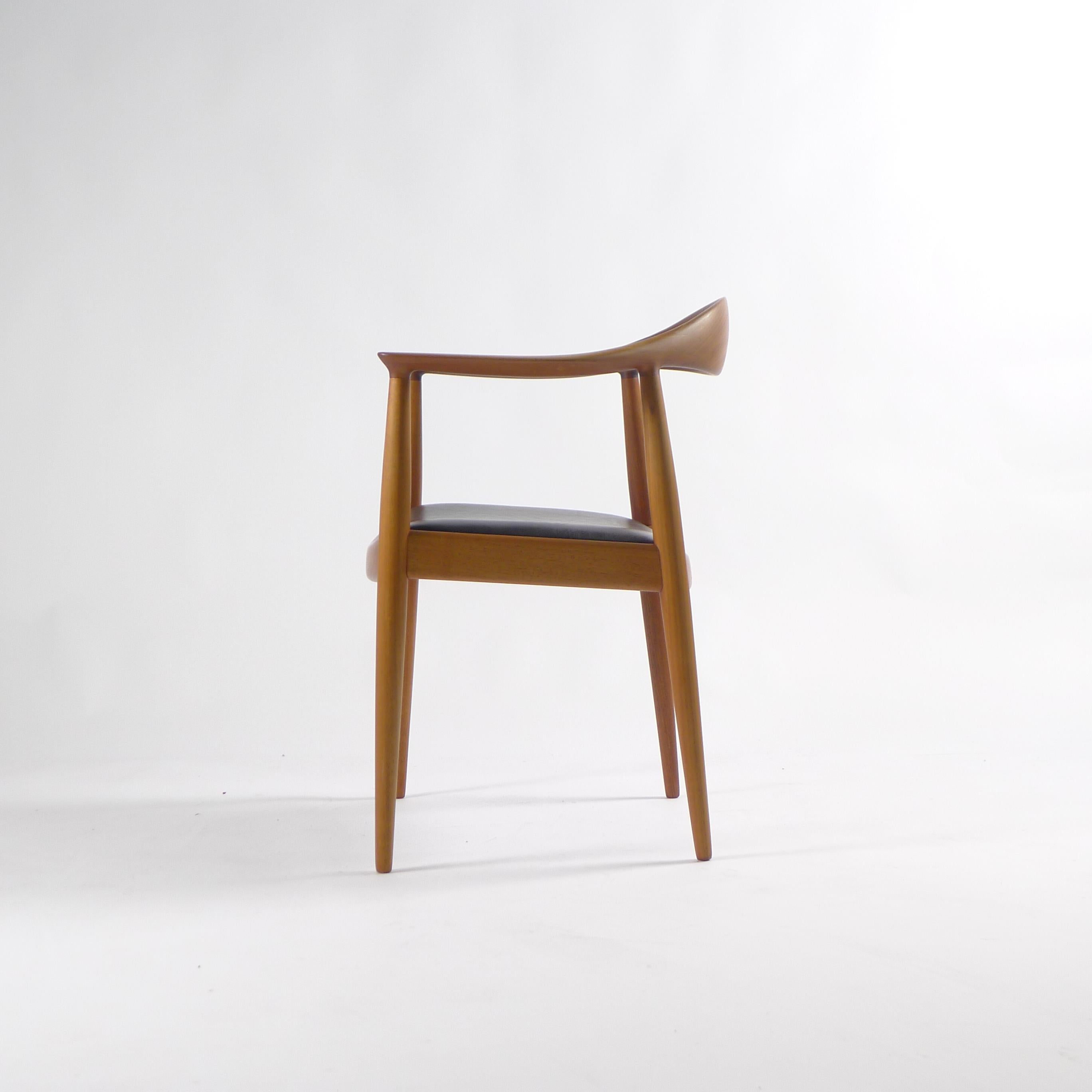 Danois Hans J Wegner, la chaise/la chaise ronde, Design/One 1949, pour Johannes Hansen, Danemark