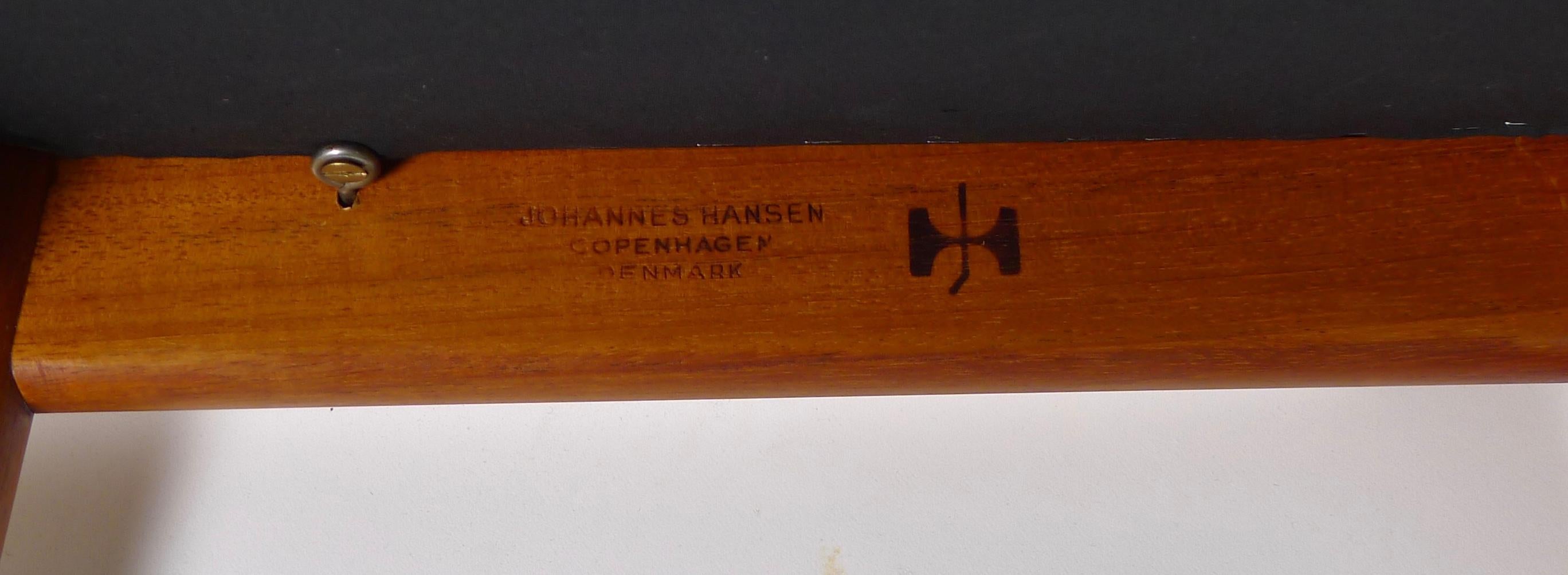 Milieu du XXe siècle Hans J Wegner, la chaise/la chaise ronde, Design/One 1949, pour Johannes Hansen, Danemark