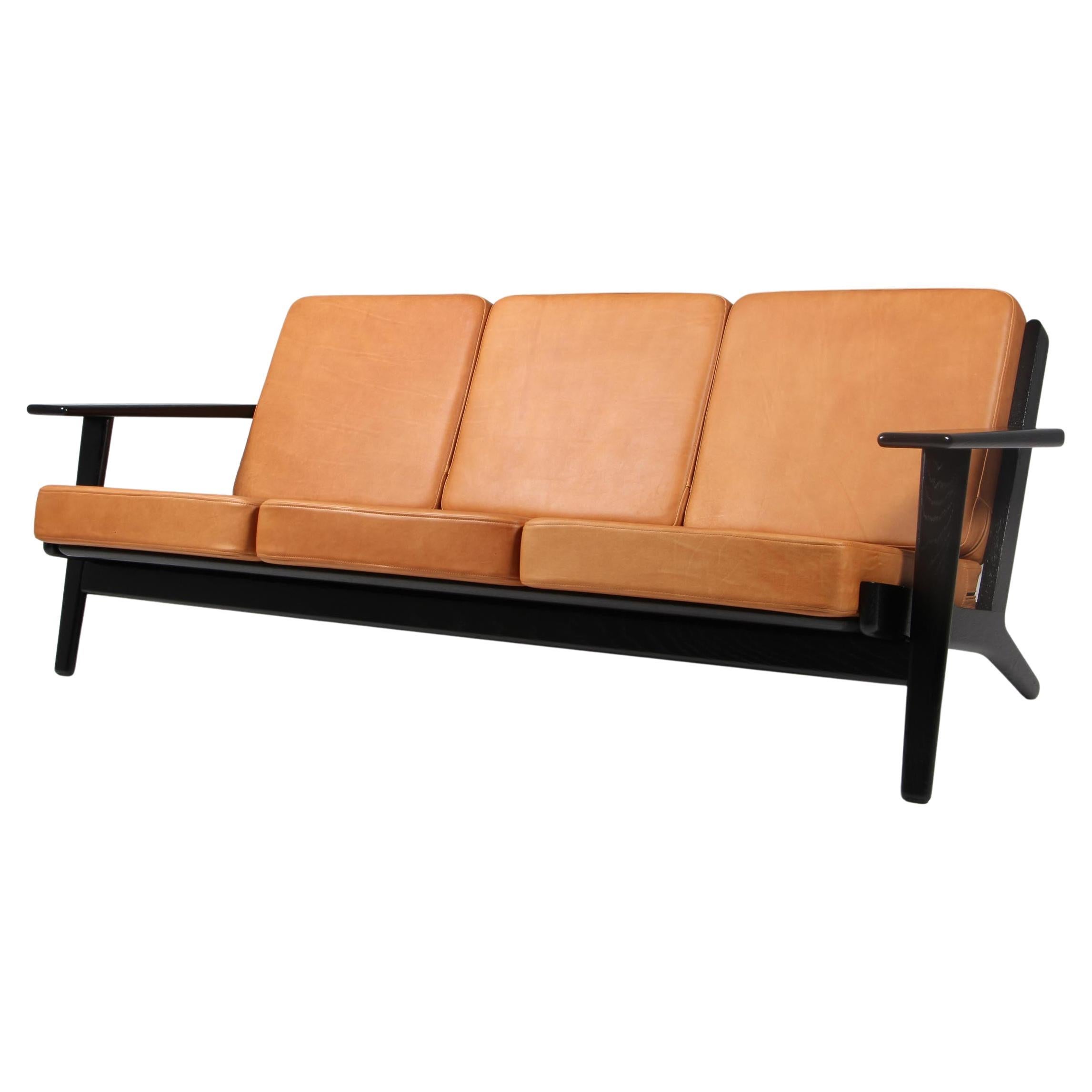 Hans J. Wegner, Three-Seat Sofa, Model 290, Oak