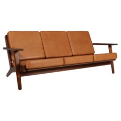 Hans J. Wegner, Three-Seat Sofa, Model 290, Oak