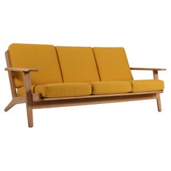 Used Hans J. Wegner, Three-Seat Sofa, Model 290, Oak