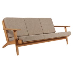 Used Hans J. Wegner, Three-Seat Sofa, Model 290, Oak