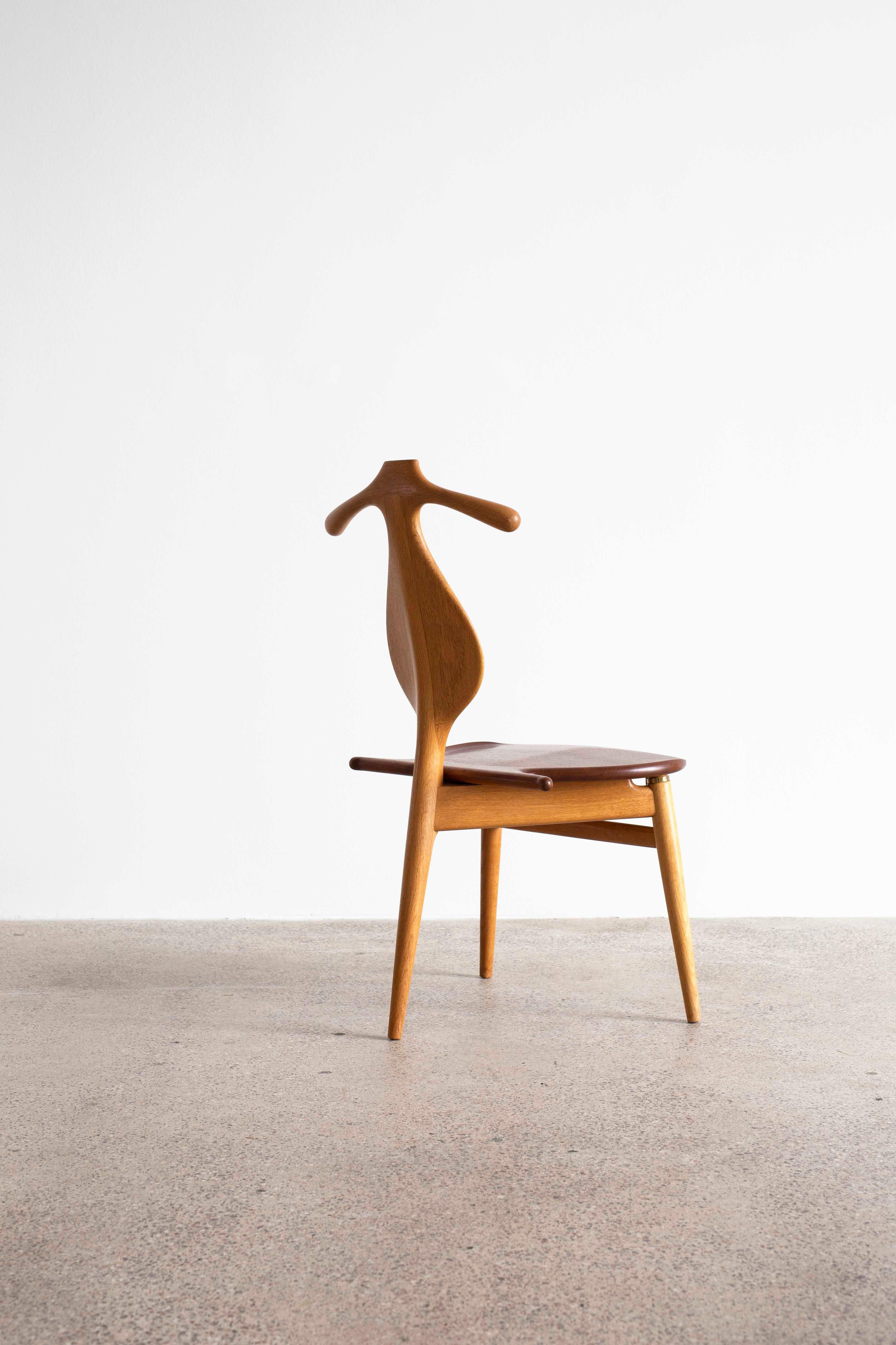 Scandinavian Modern Hans J. Wegner 'Valet Chair' for Johannes Hansen, 1953