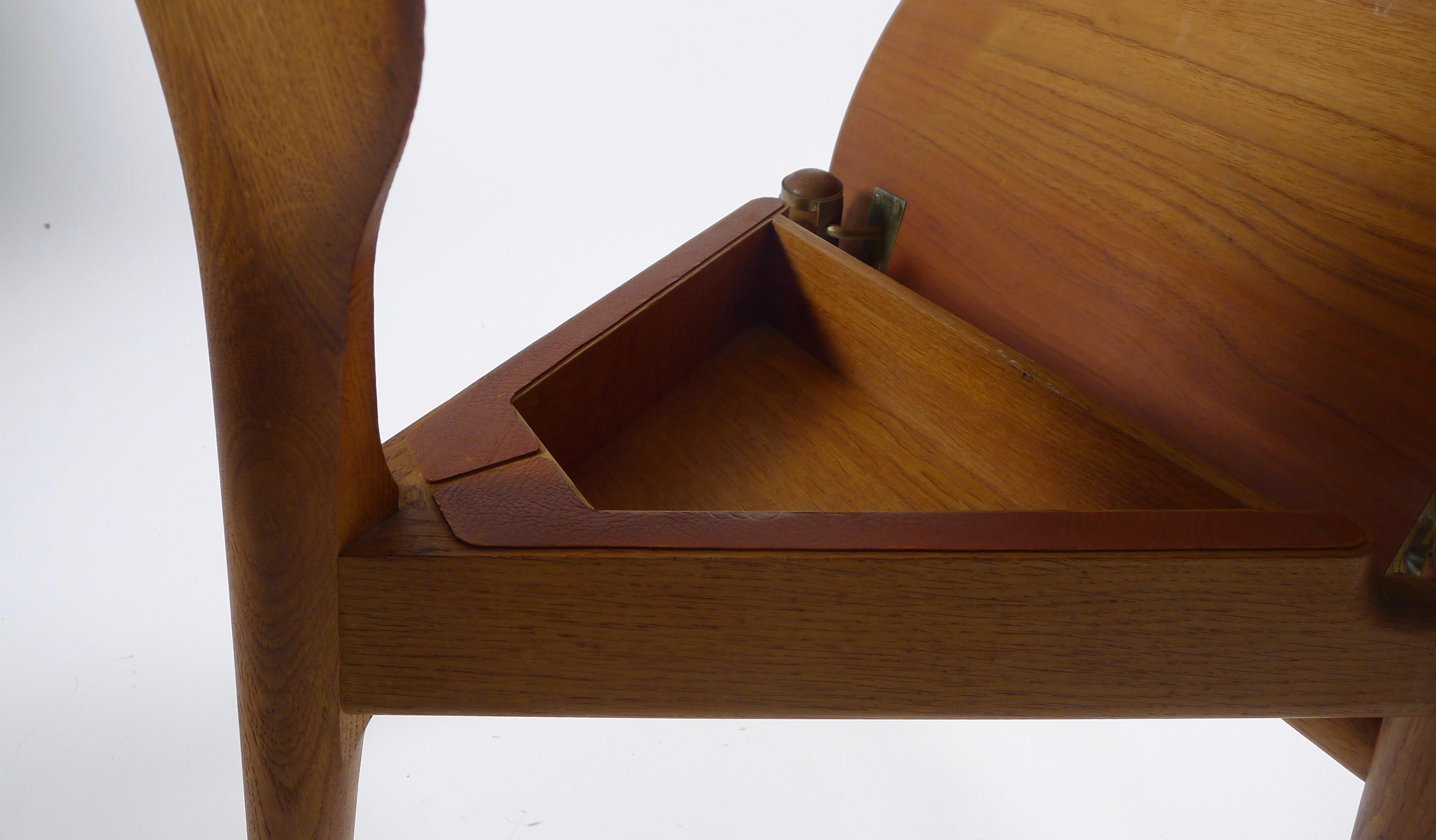 Hans J. Wegner, Valet Chair, Modell JH540 in Teak und Eiche, Entwurf 1953, gestempelt im Zustand „Gut“ im Angebot in Wargrave, Berkshire