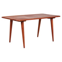 Hans J. Wegner Used Coffee Table AT 11 by Danish Andreas Tuck, 1950s