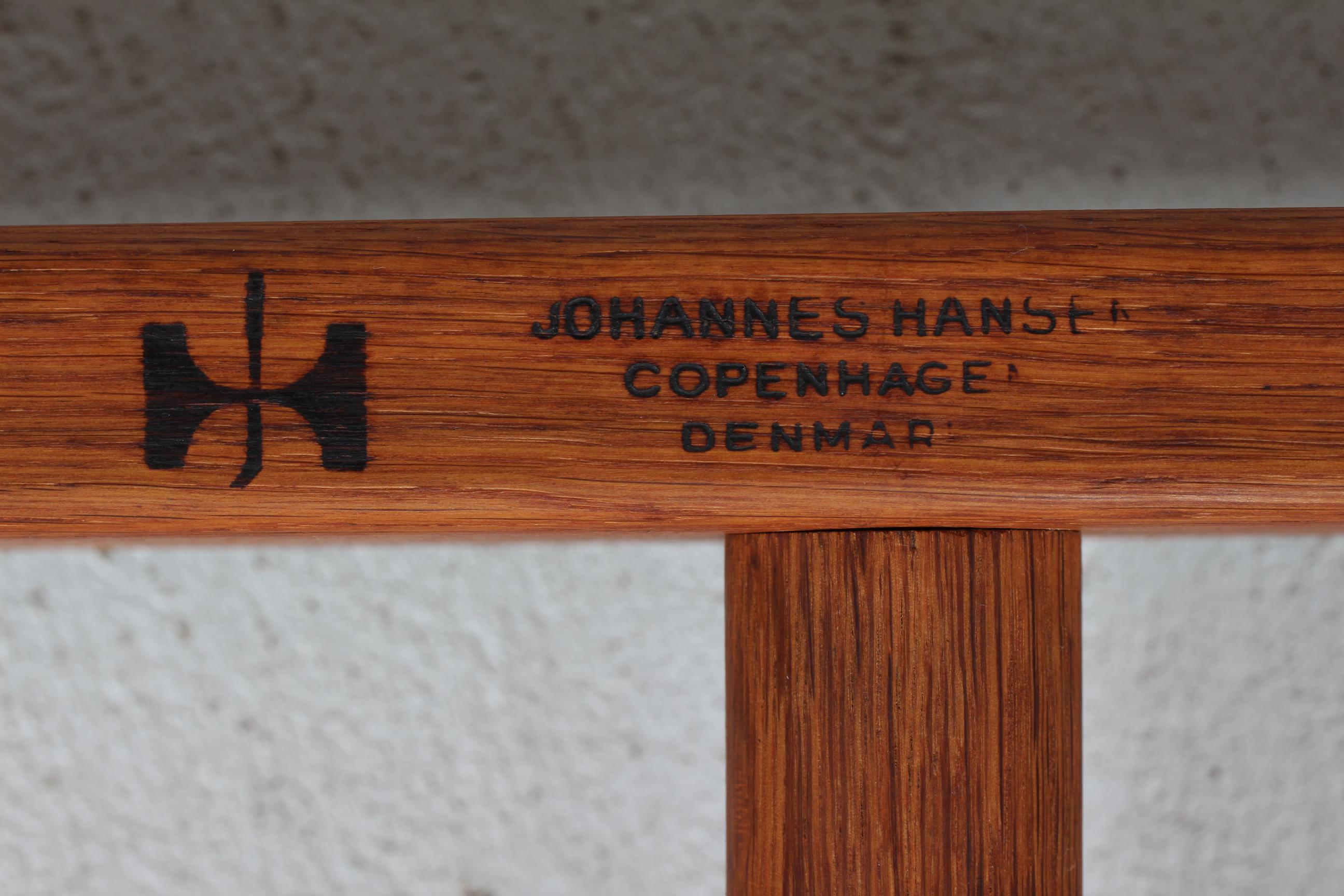 Hans J. Wegner Vintage Coffee Table Made by Johannes Hansen Danish Modern 3