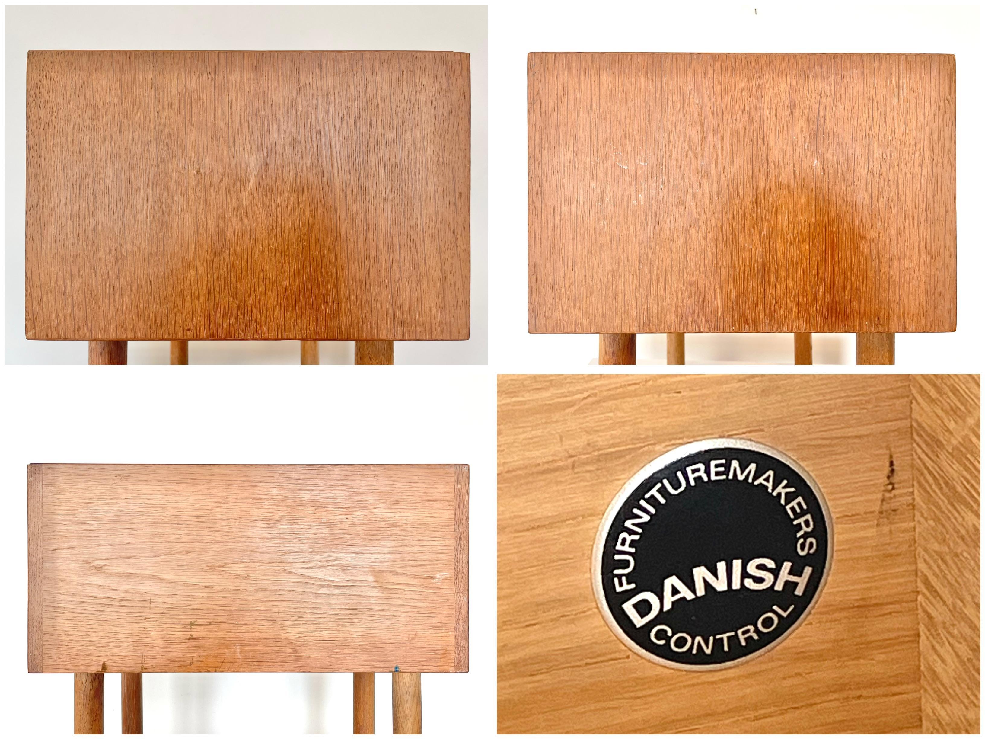 Hans J. Wegner vintage GE-430 night stand in oak cirka 1960s For Sale 2