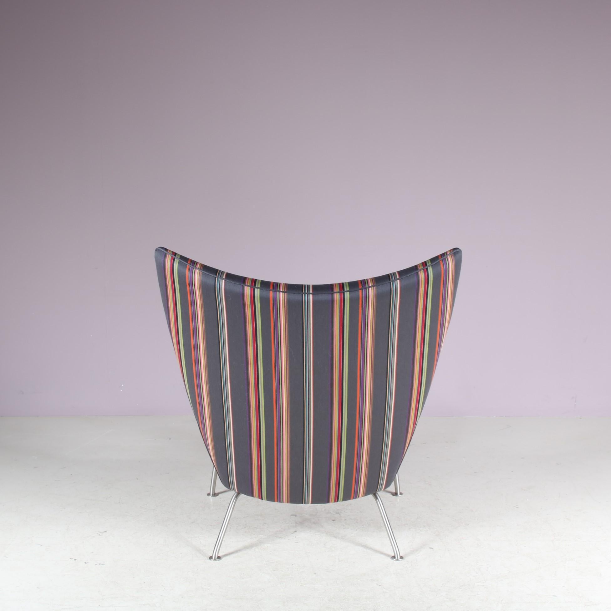 Hans J. Wegner “Wing Chair” for Carl Hansen & Son, Denmark 2000s 4
