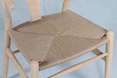 Hans J. Wegner Wishbone Chair CH 24 of Beech by Carl Hansen A/S Denmark, 1980s