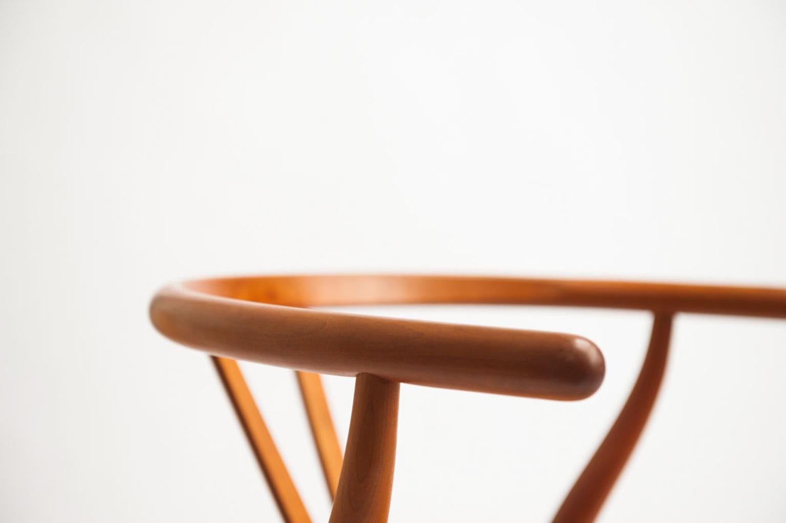Hand-Crafted Hans J. Wegner Wishbone Chairs Anniversary Model