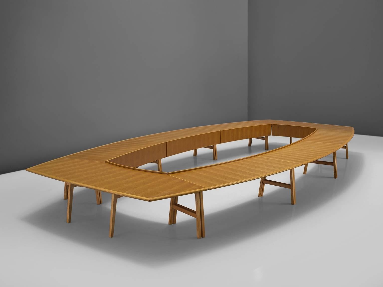 Scandinavian Modern Hans J. Wegner XL Custom-Made Table