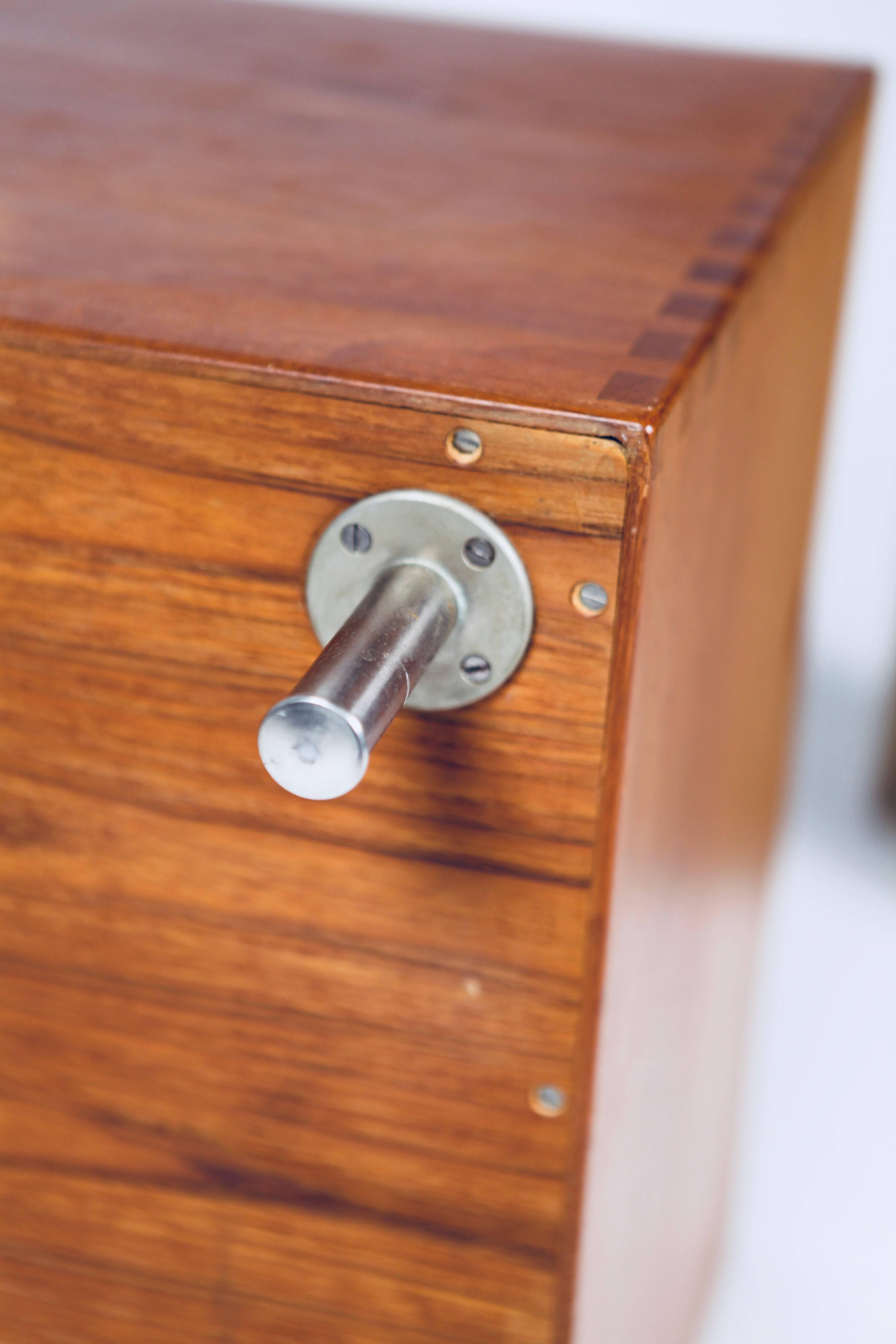 Hans J. Wegner, Minibar, Model No. AT34, circa 1959, Teak 8