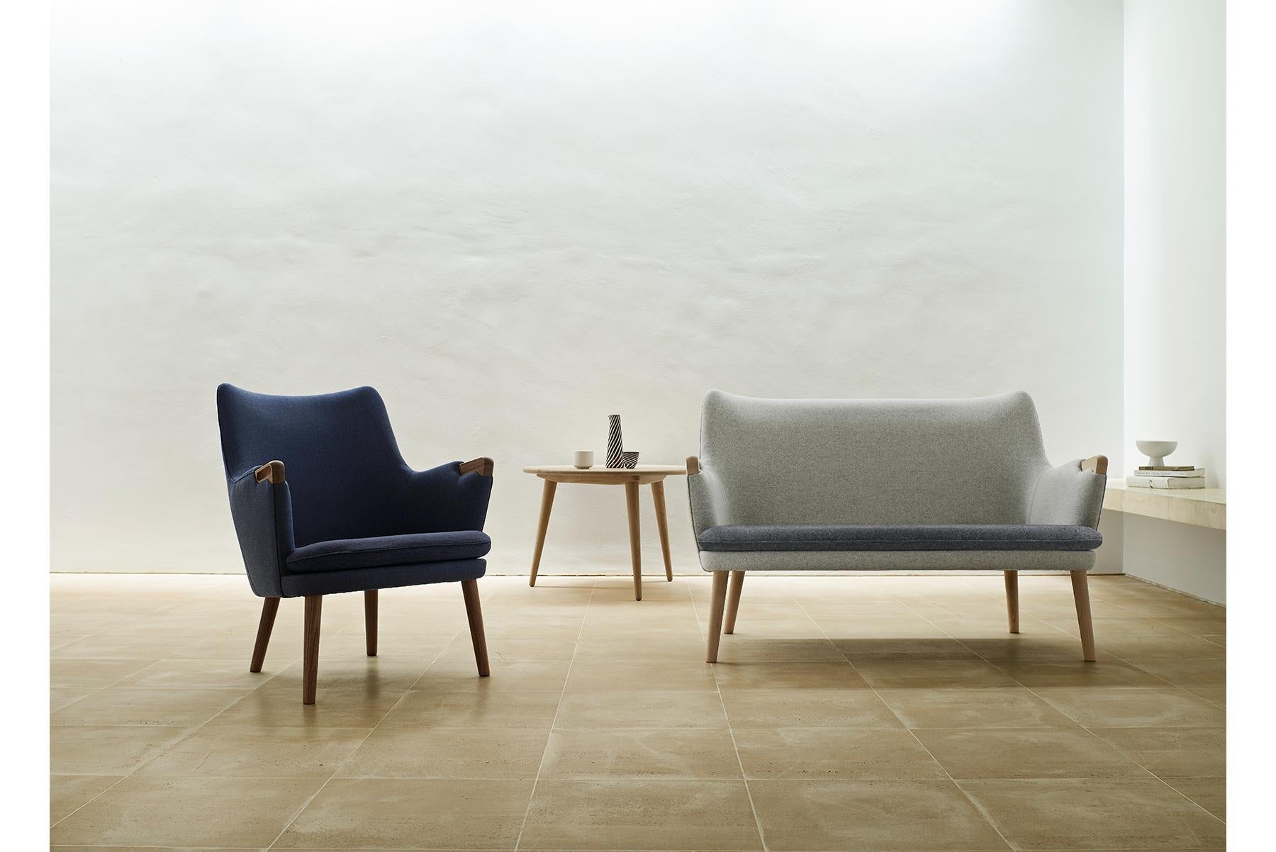 Contemporary Hans J. Wegner’s Ch71 Lounge Chair