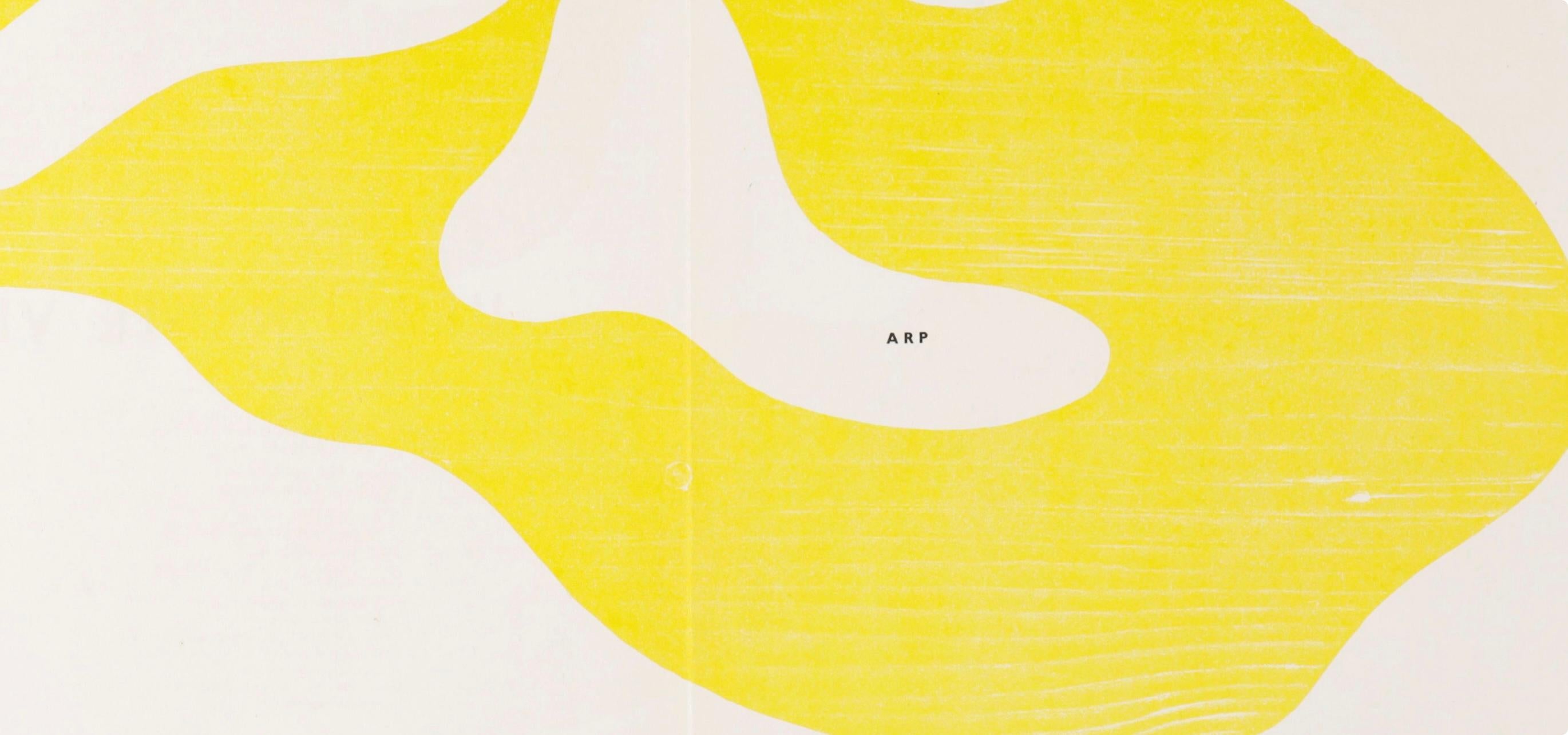 Composición (Arntz 133), Derrière le miroir - Print de Hans Jean Arp