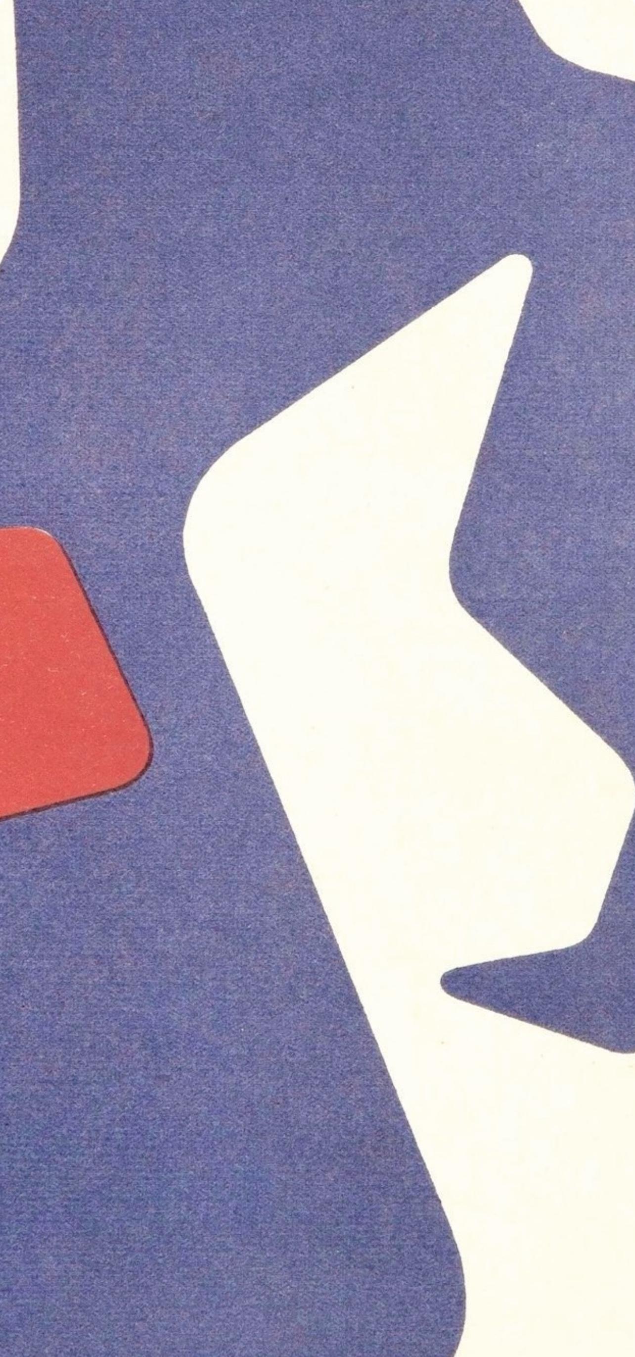 Composición (Arntz 326), Société internationale d'art XXe siècle - Figurative Print Blanco de Hans Jean Arp
