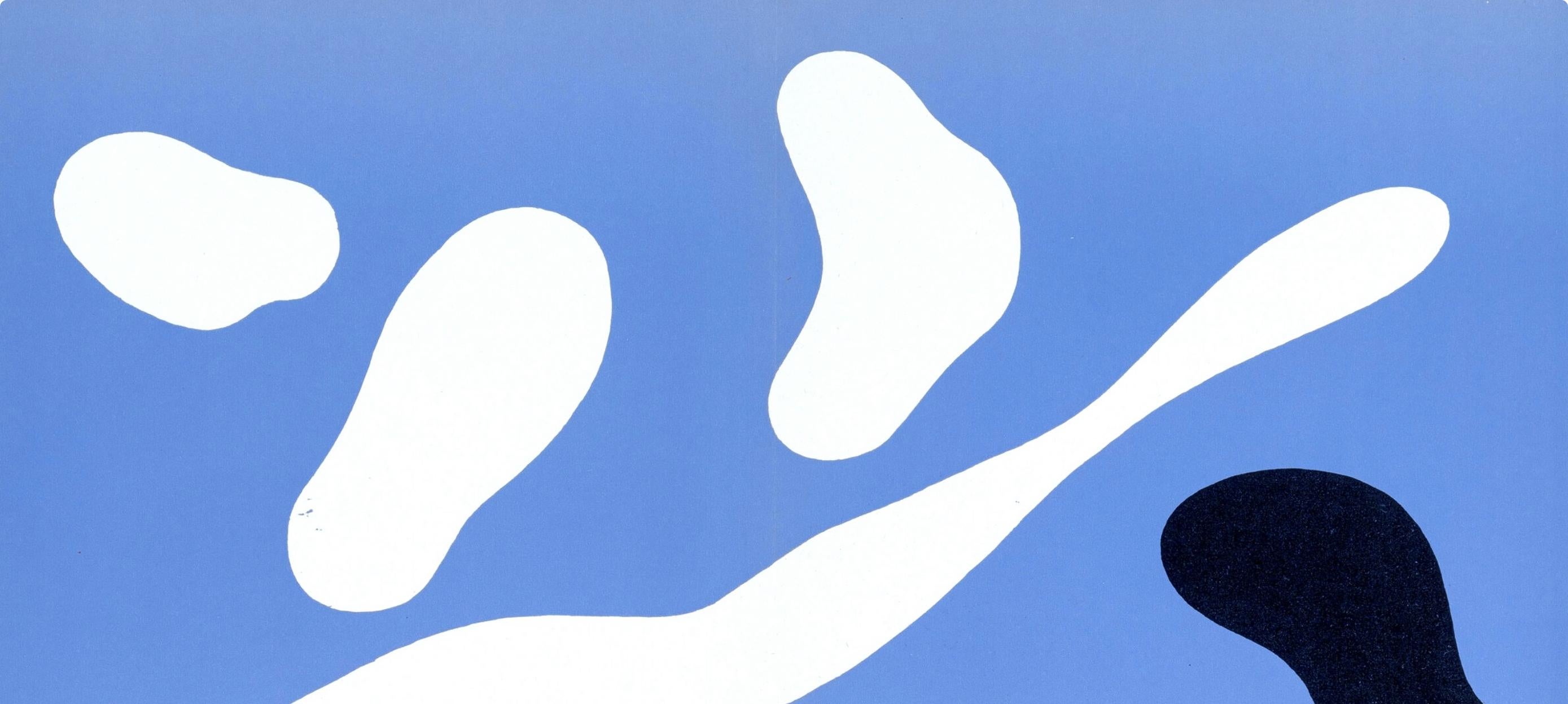 Komposition (Arntz 314), Derrière le miroir – Print von Hans Jean Arp