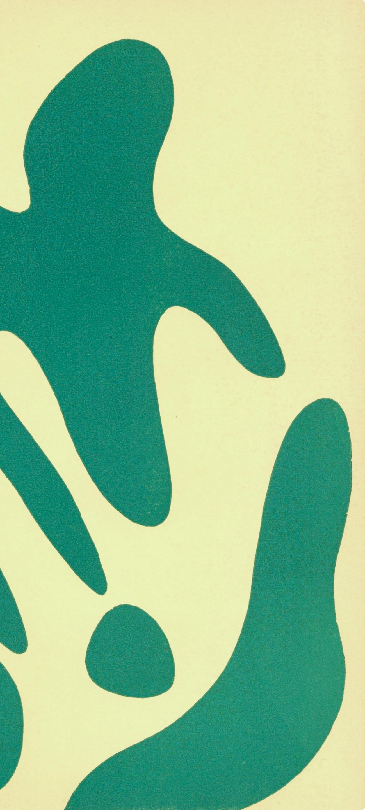 Constelaciones, Sociedad Internacional de Arte del Siglo XX - Abstract Print Azul de Hans Jean Arp
