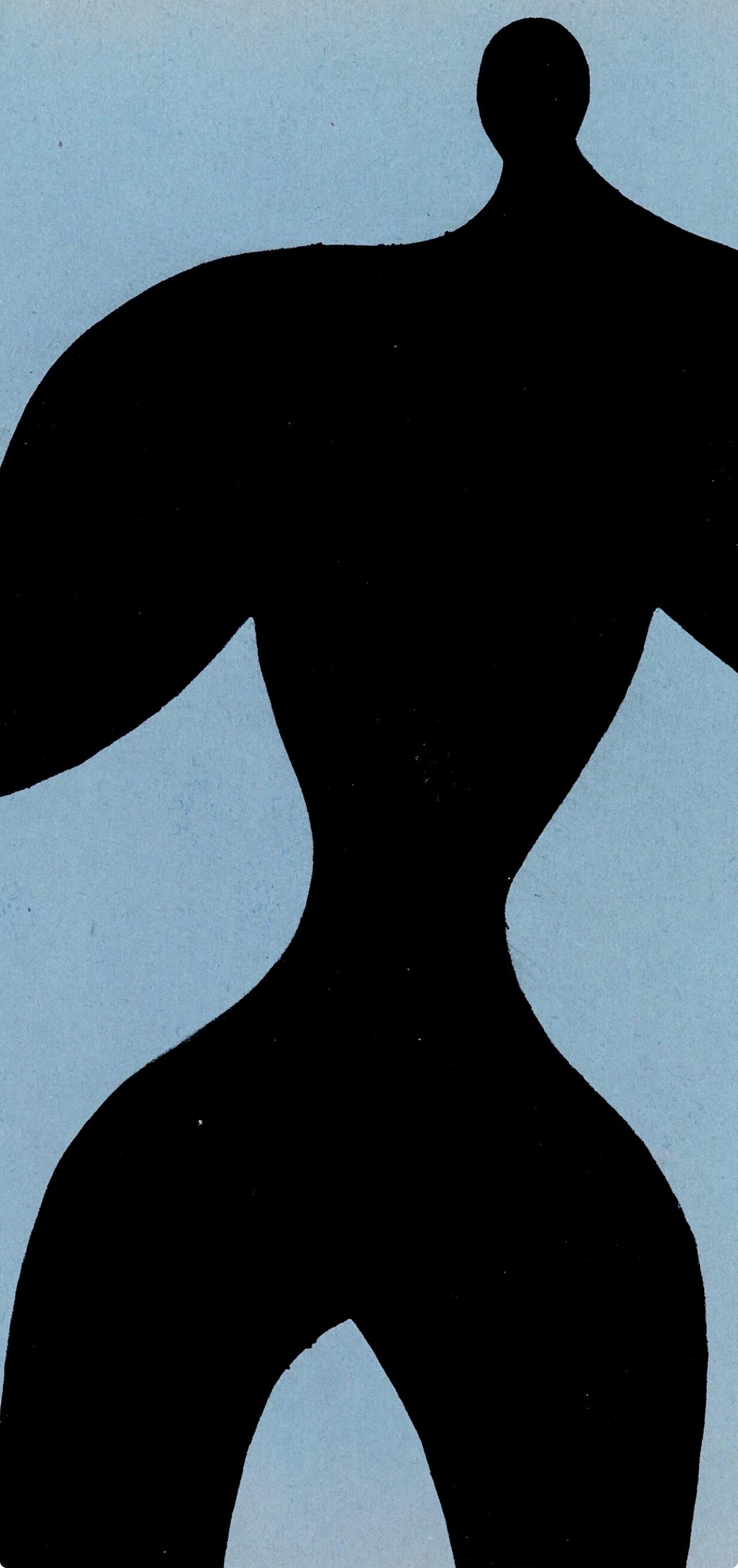 Homme, Société internationale d'art XXe siècle - Print by Hans Jean Arp