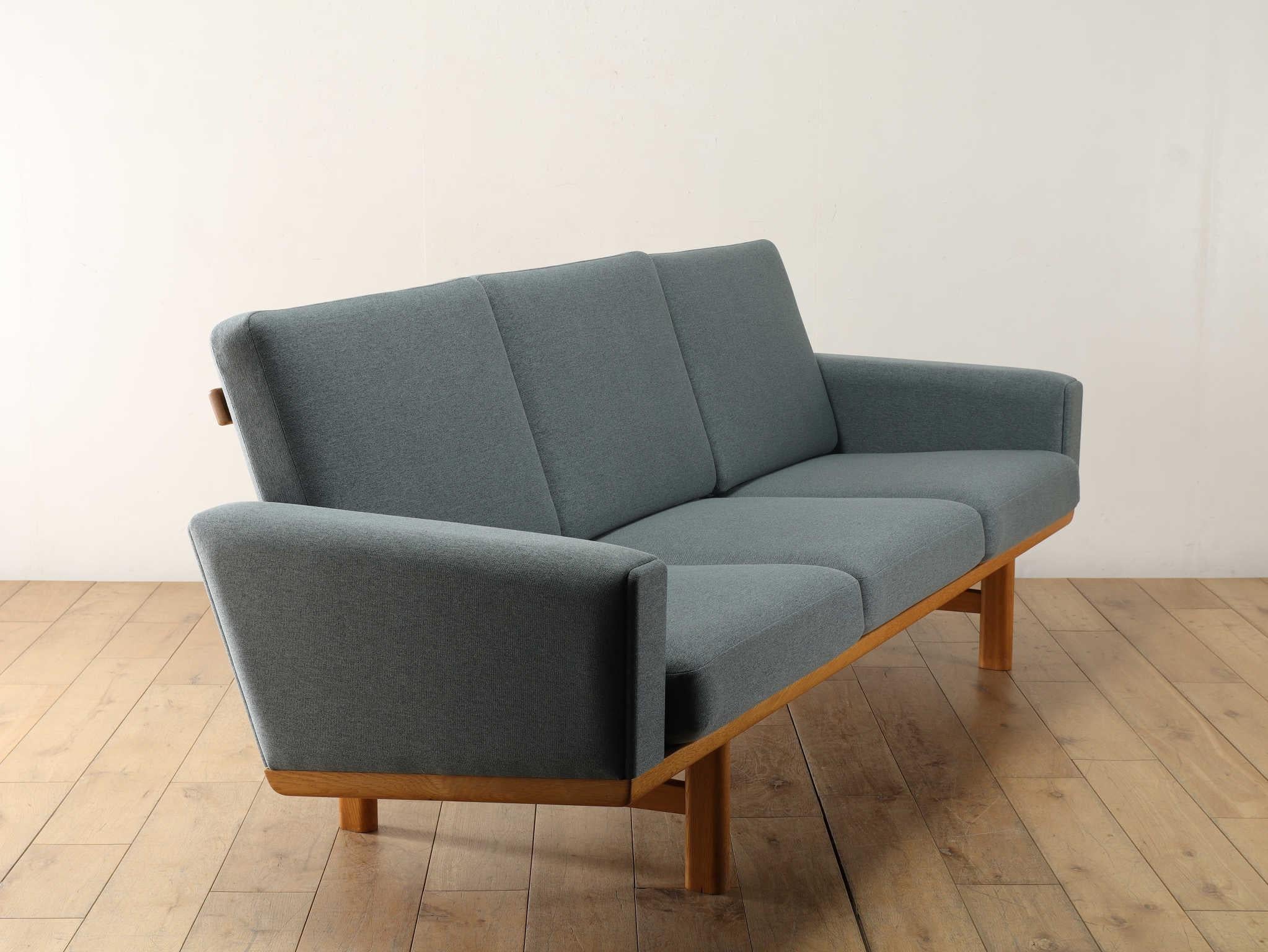 Hans. J.Wegner Canapé 3 places GE236 Bon état - En vente à Shibuya-ku, 13