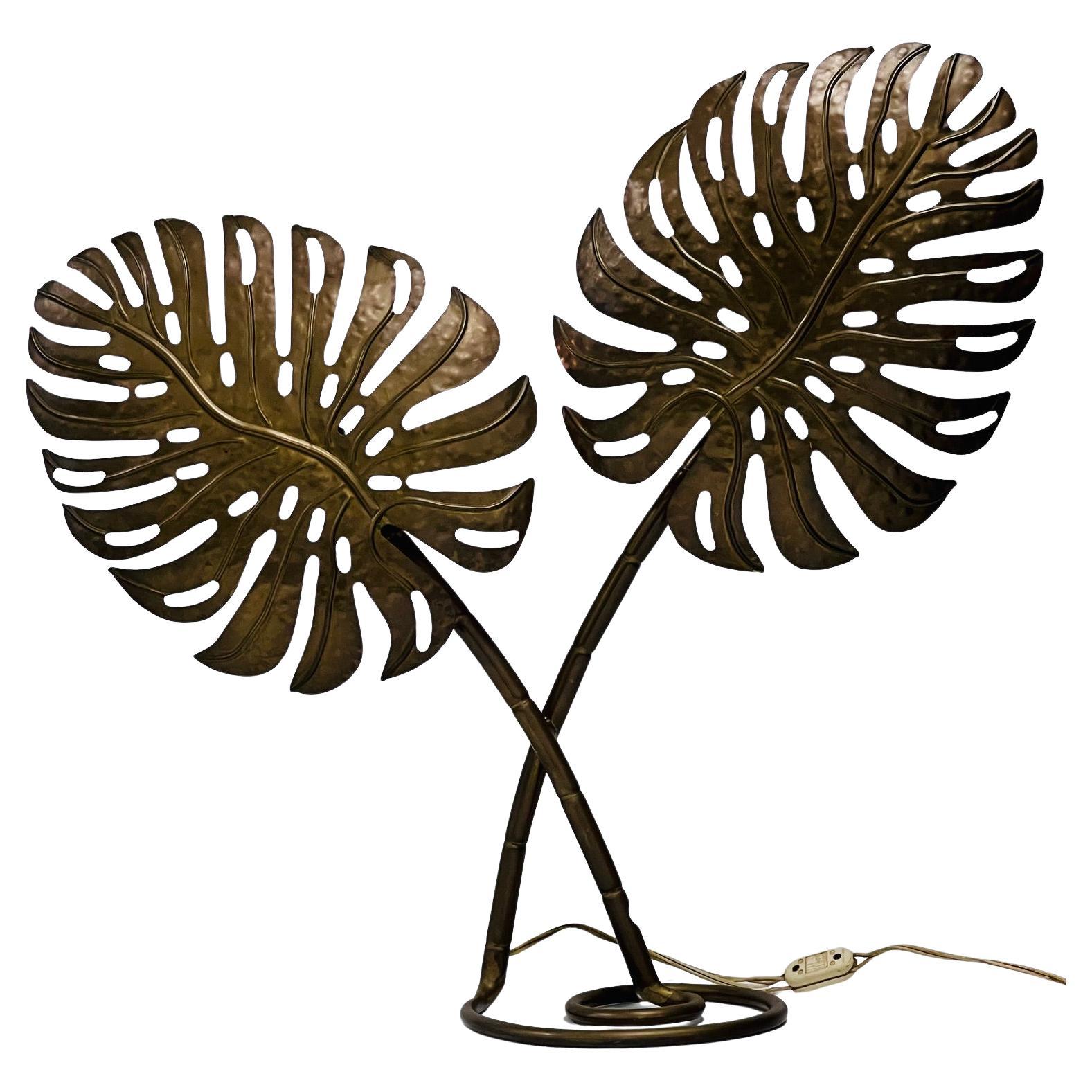 Hans Kogl 1970 brass table lamp