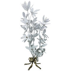 Hans Kögl, Flower Brass Floor Lamp, 1970s