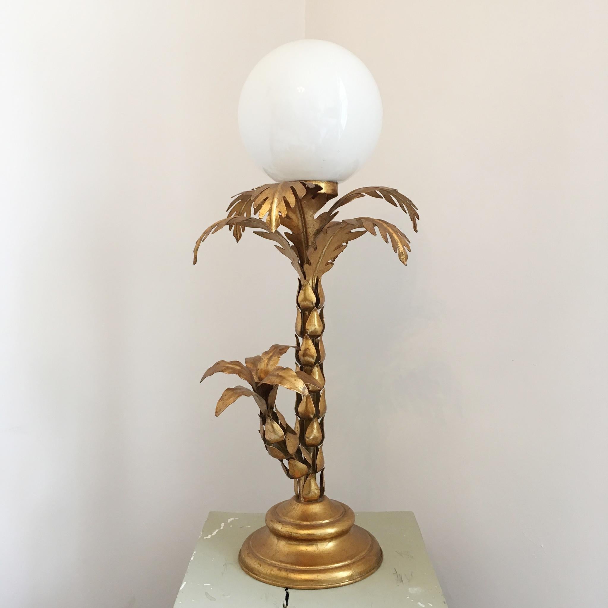 Hans Kogl Gilt Palm Tree Lamp 1