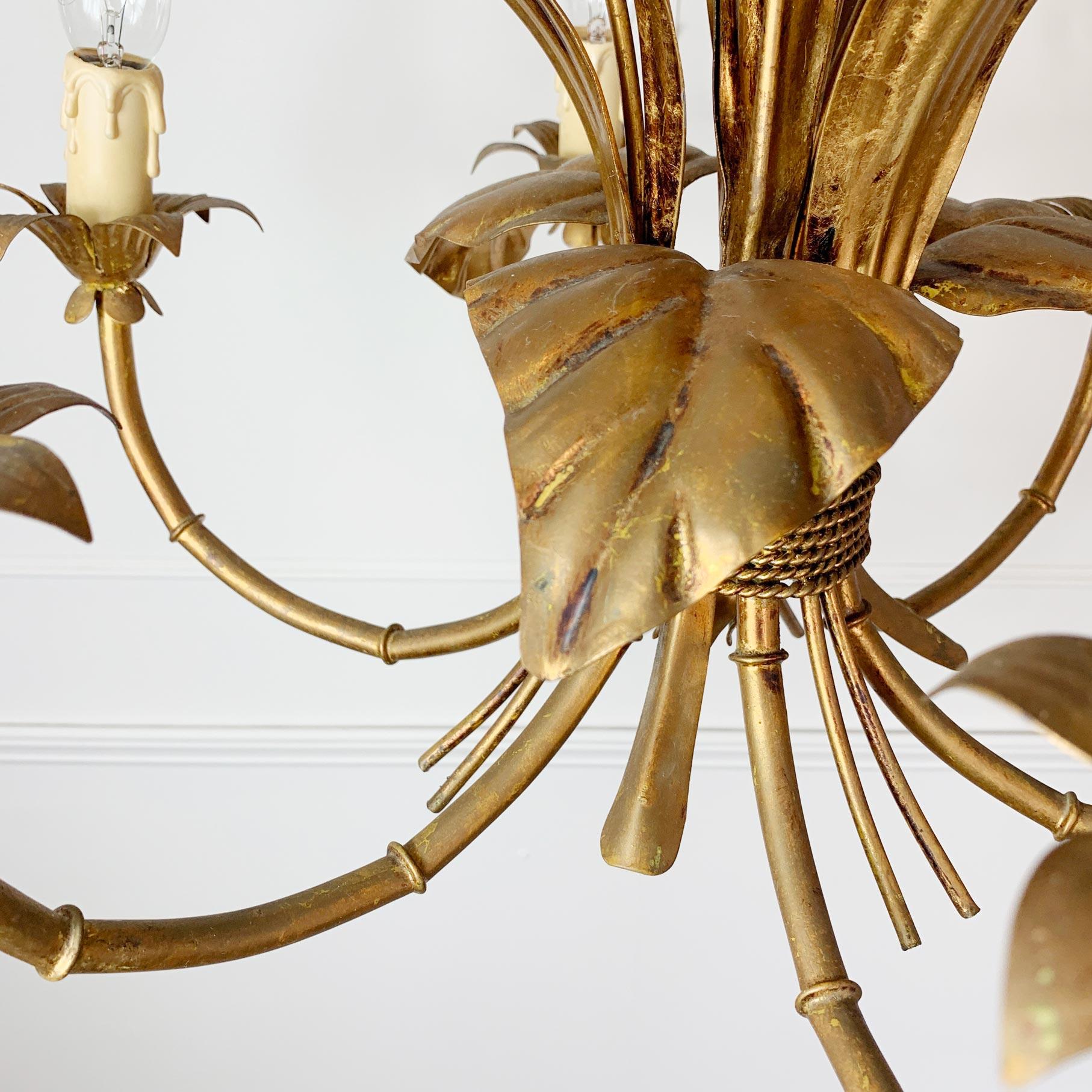 Hans Kögl Araña de lirios cala de oro y plata Años 70 finales del siglo XX en venta