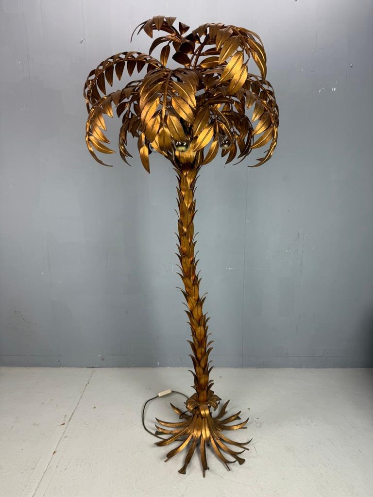 Hans Kögl Lámpara de pie Palmera Años 70 Alemania finales del siglo XX en venta