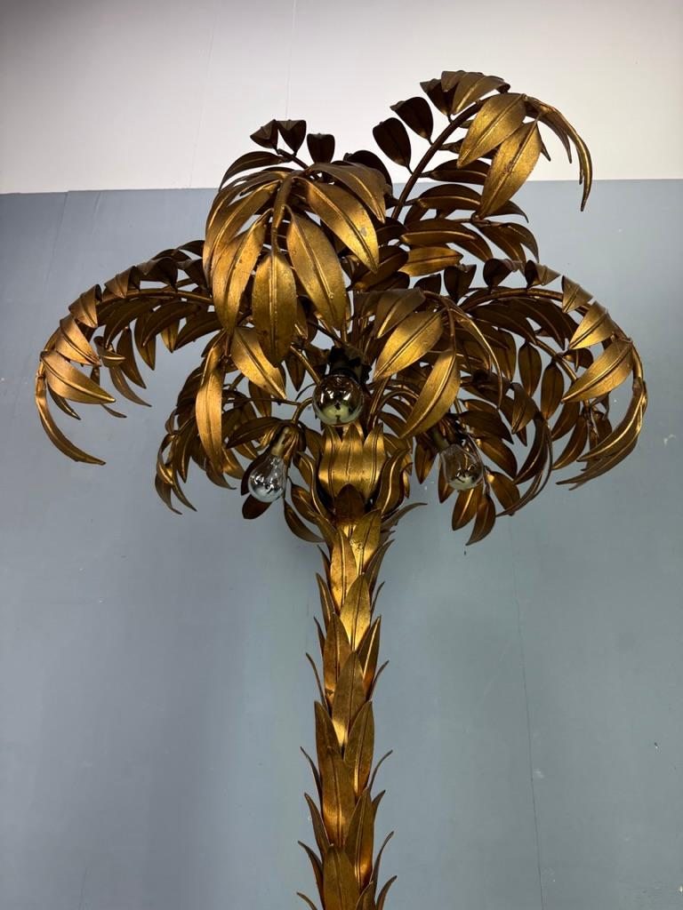 Hans Kögl Lámpara de pie Palmera Años 70 Alemania en venta 1