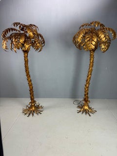 Hans Kögl Palmen Stehleuchte 1970er Jahre Deutschland- SET