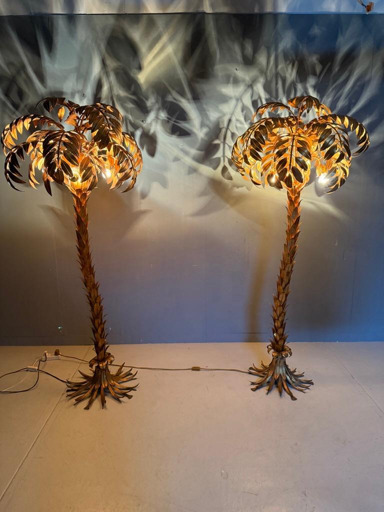 Lampada da terra Hans Kögl a forma di albero di palma, anni '70, Germania - SET In condizioni buone in vendita a The Hague, NL