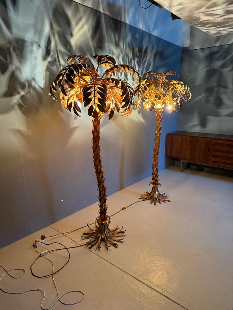 Lampada da terra Hans Kögl a forma di albero di palma, anni '70, Germania - SET in vendita 2