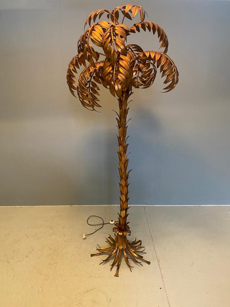 Mid-Century Modern Hans Kögl Palm Tree Floor lamp -XL- 1970's Germany For Sale