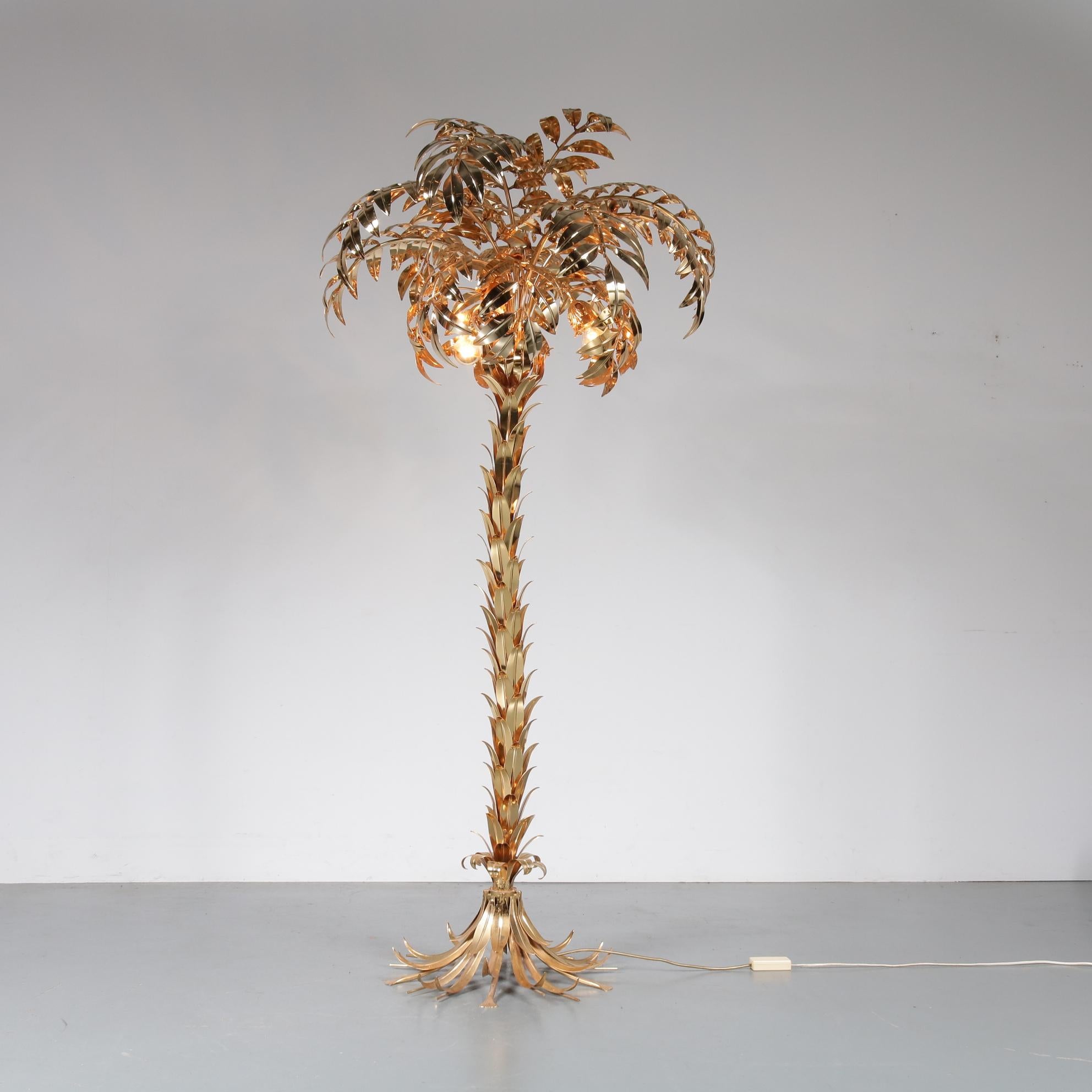 Hans Kögl Palm Tree Lamp, Germany, 1970 3